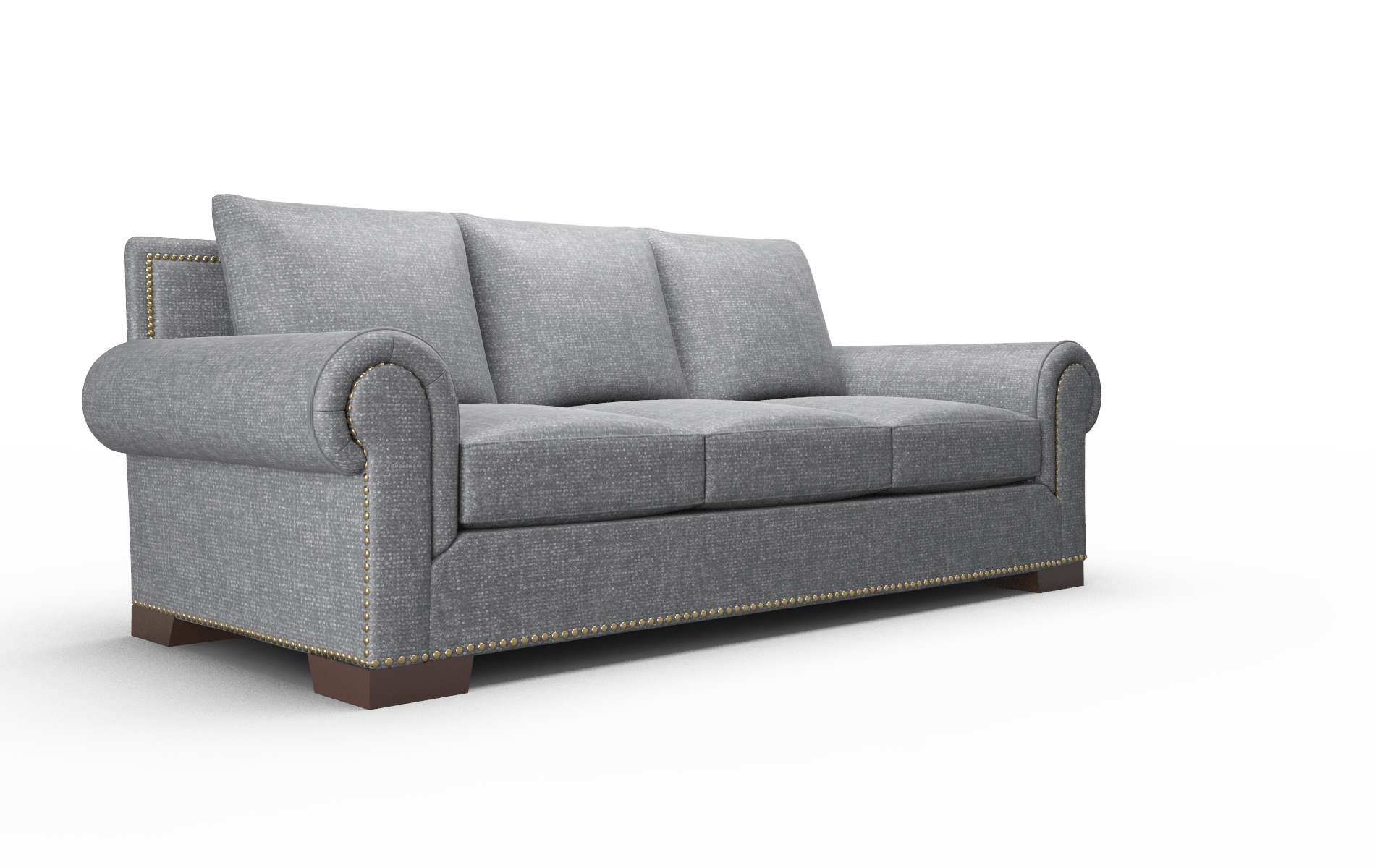 James Notion Graphite Sofa espresso legs 2