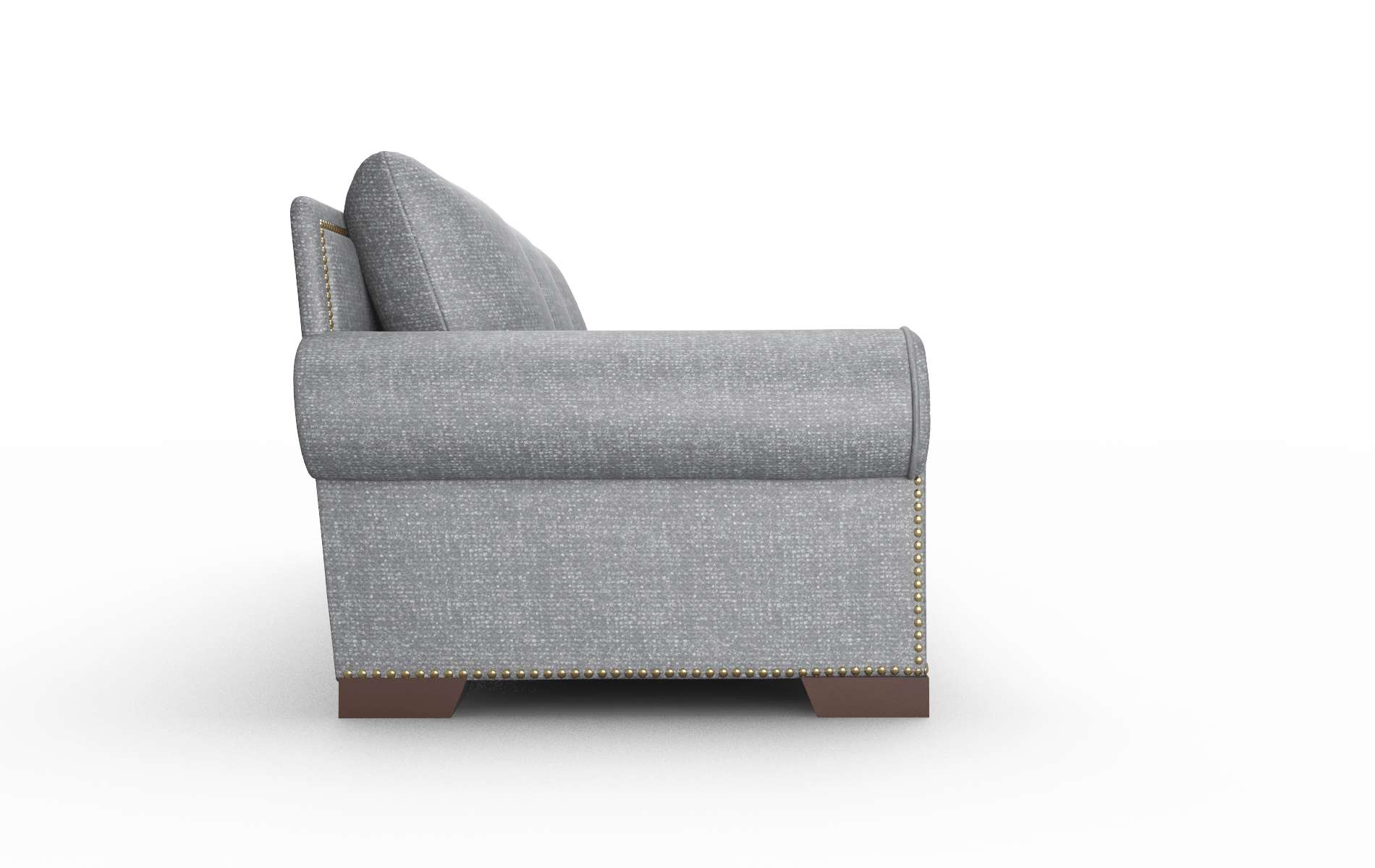 James Notion Graphite Sofa espresso legs 3