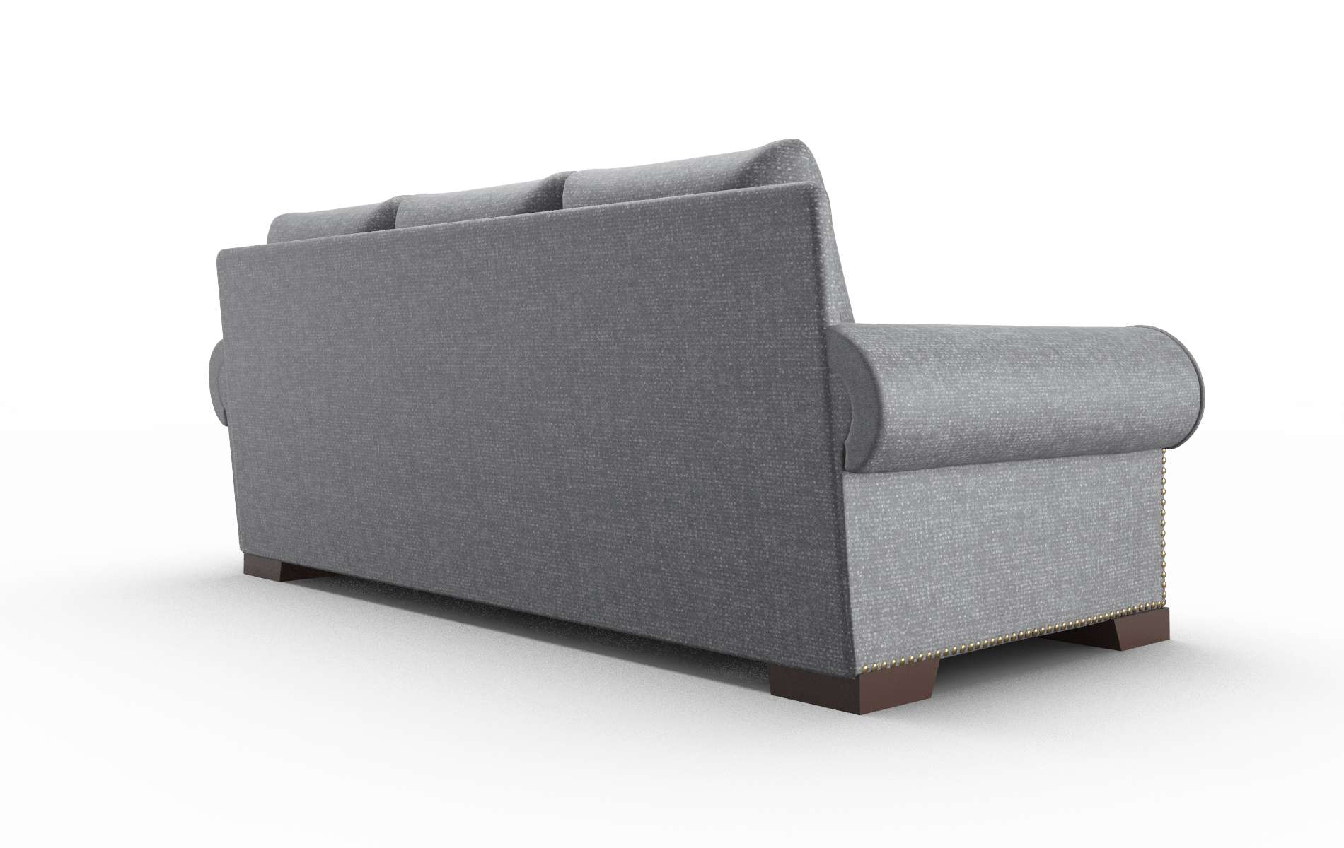James Notion Graphite Sofa espresso legs 5