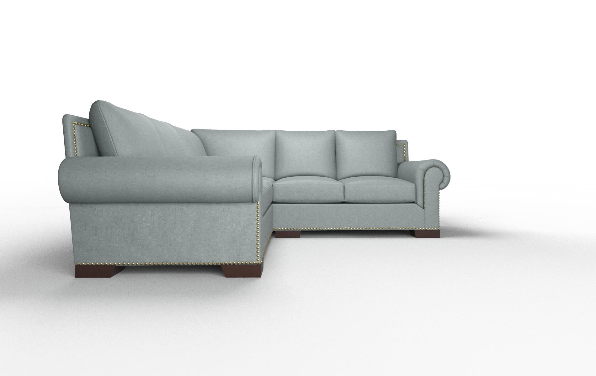 James Oakley Baltic Sectional espresso legs 2