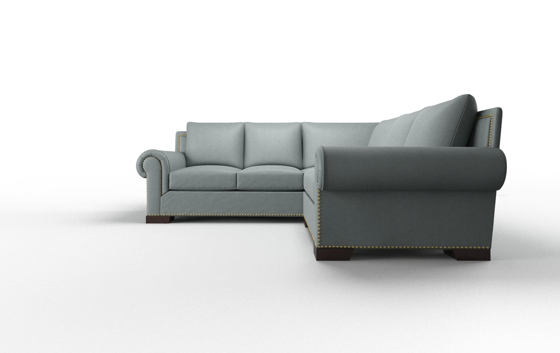 James Oakley Baltic Sectional espresso legs 5