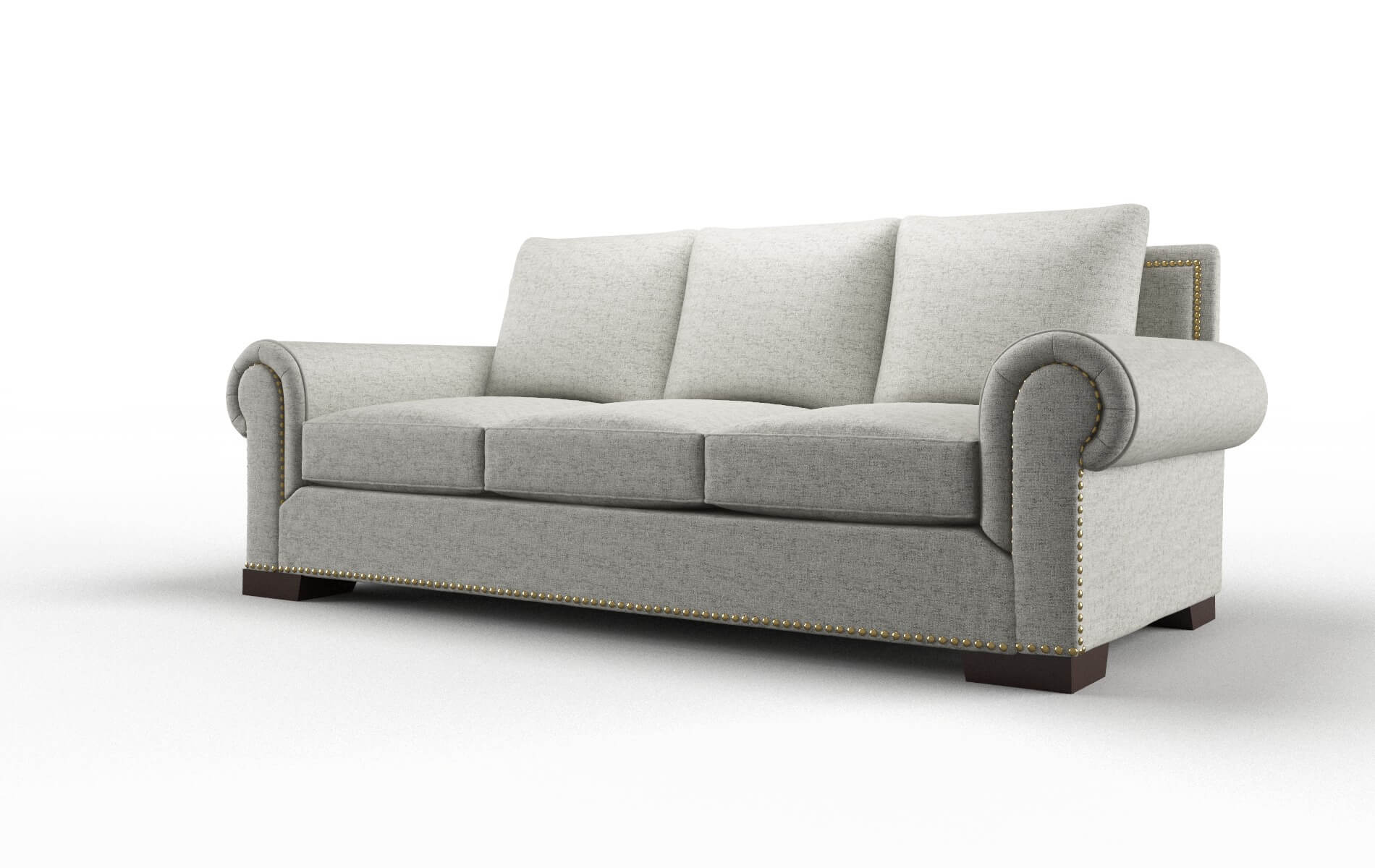 James Oceanside Granite Sofa espresso legs 4