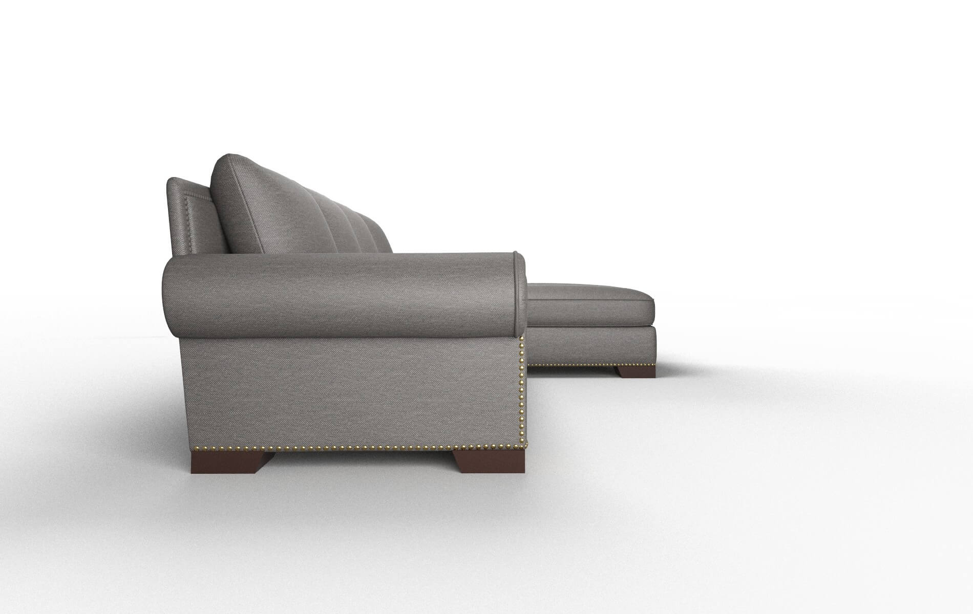 James Oscar Grey Panel espresso legs 3