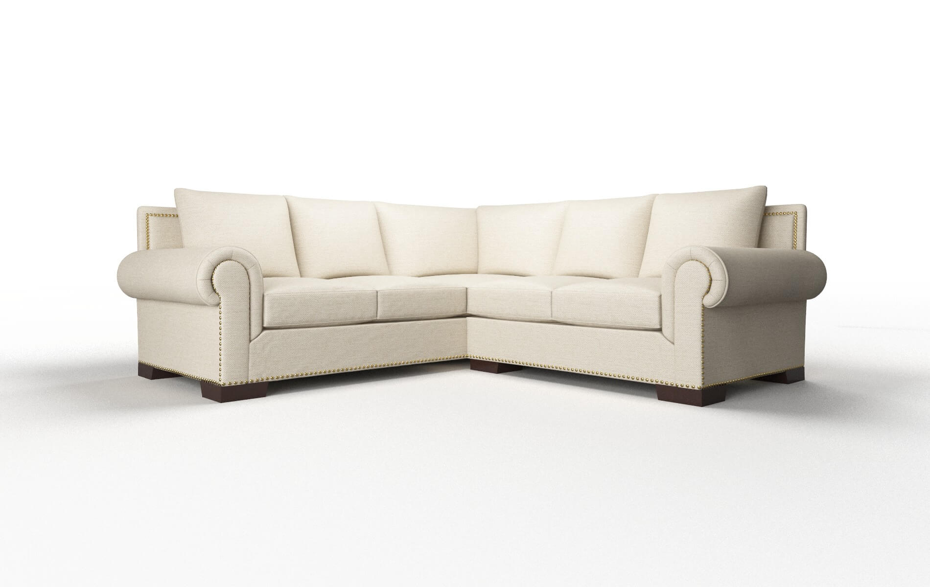 James Phoenix birch Sectional Espresso Legs  1