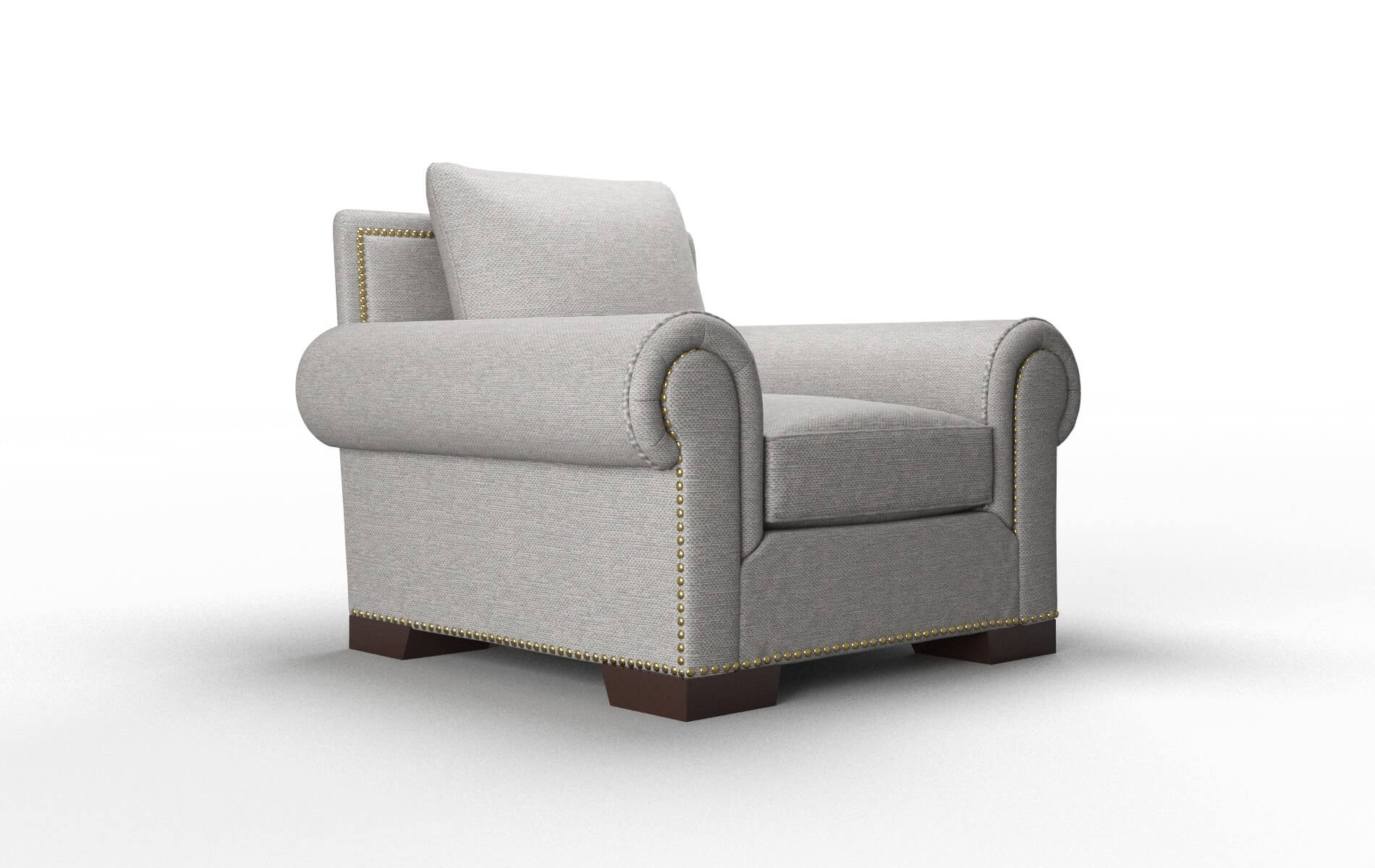 James Phoenix Smoke Chair espresso legs 2