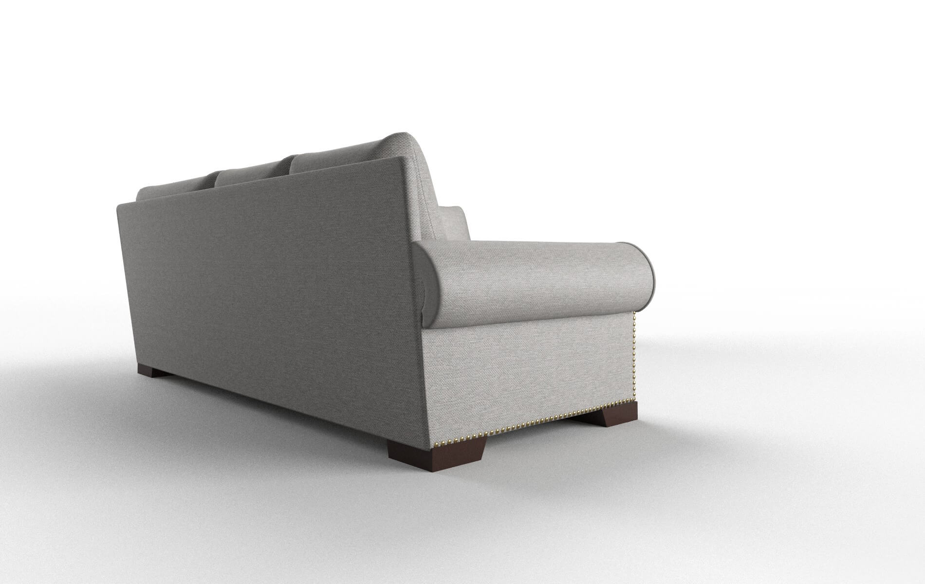 James Phoenix Smoke Sectional espresso legs 3