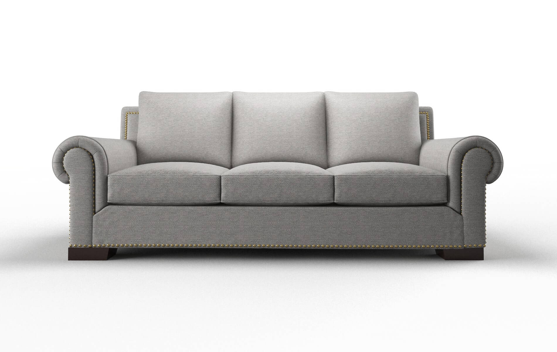 James Phoenix Smoke Sofa espresso legs 1