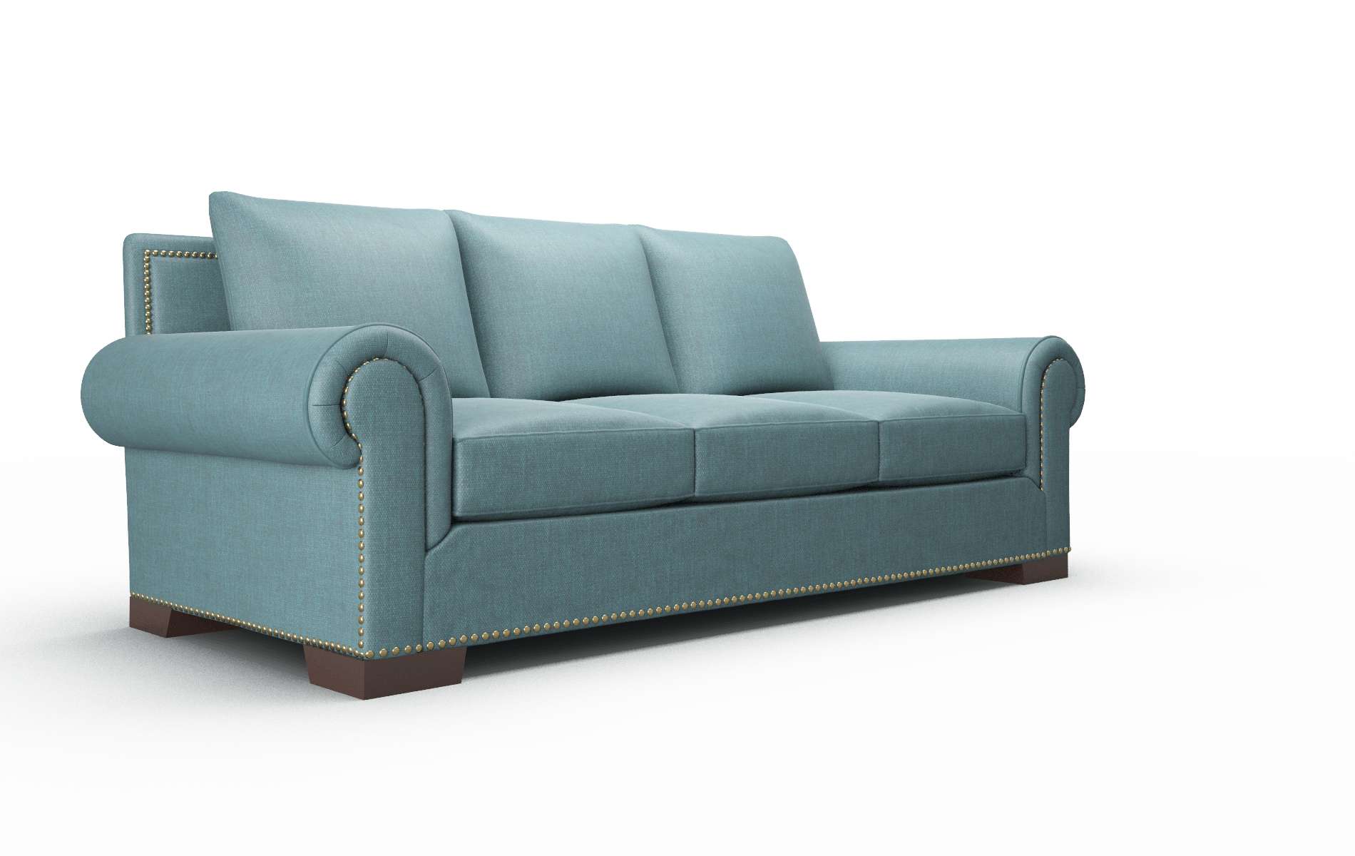 James Portland Lake Sofa espresso legs 2