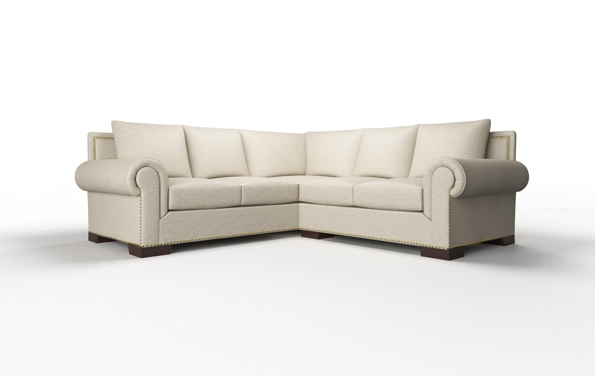 James Prime Dusk Sectional espresso legs 1