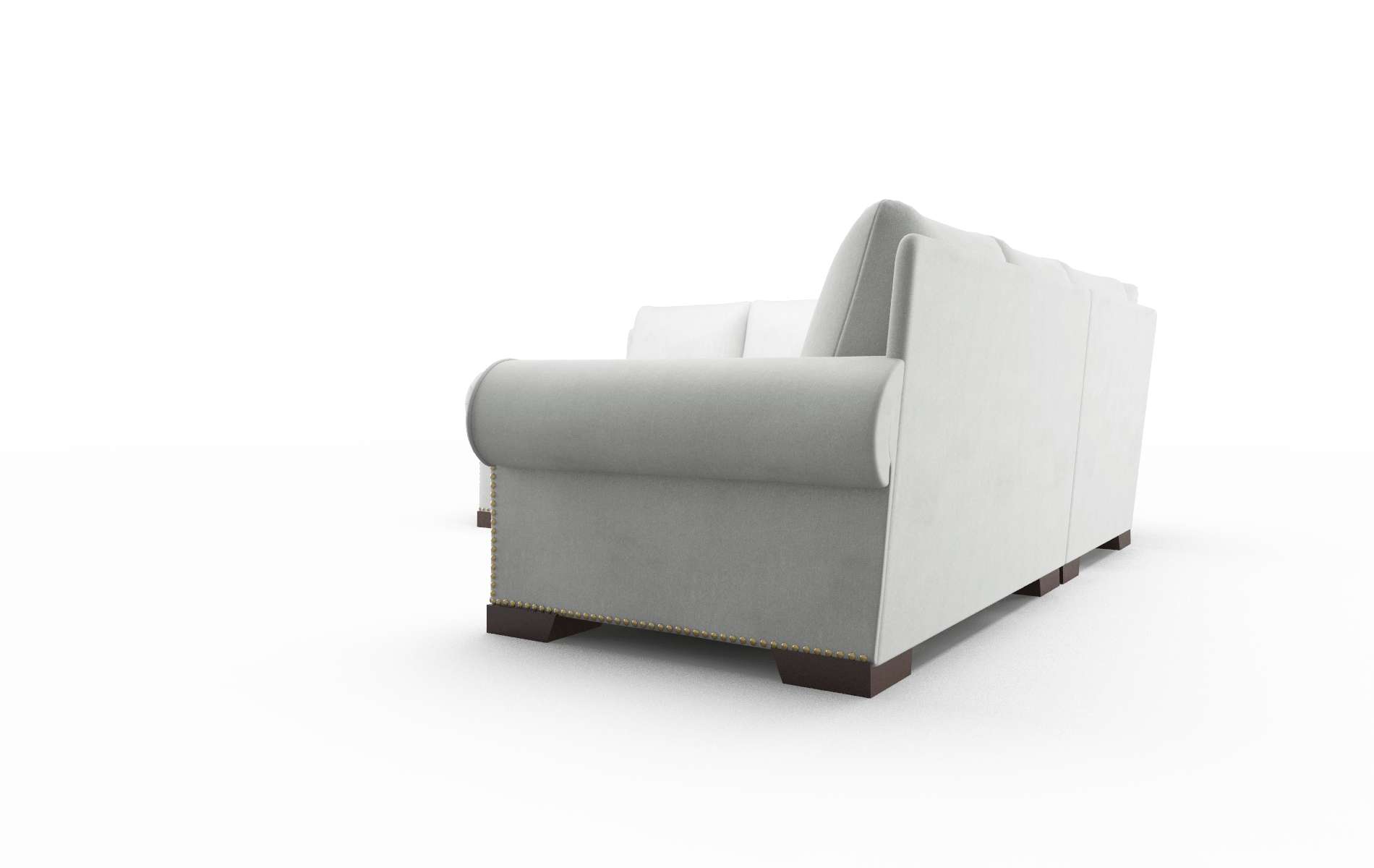 James Prisma Steam Sectional espresso legs 4