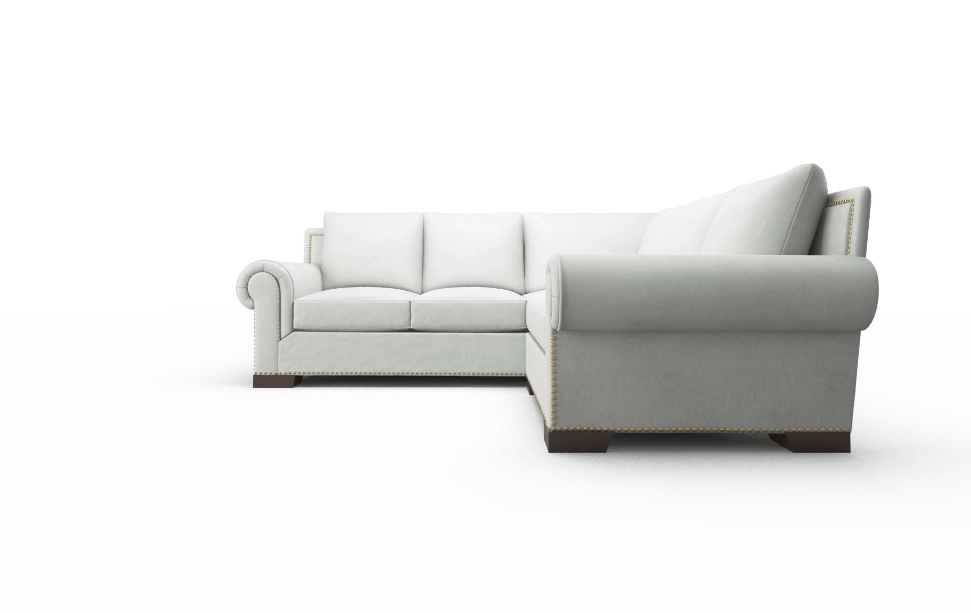 James Prisma Steam Sectional espresso legs 5