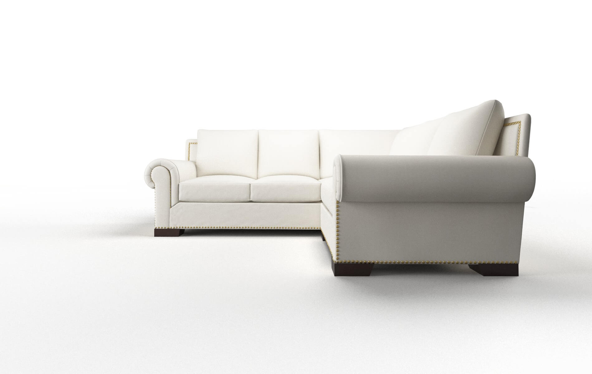 James R_prize Cream Sectional espresso legs 5