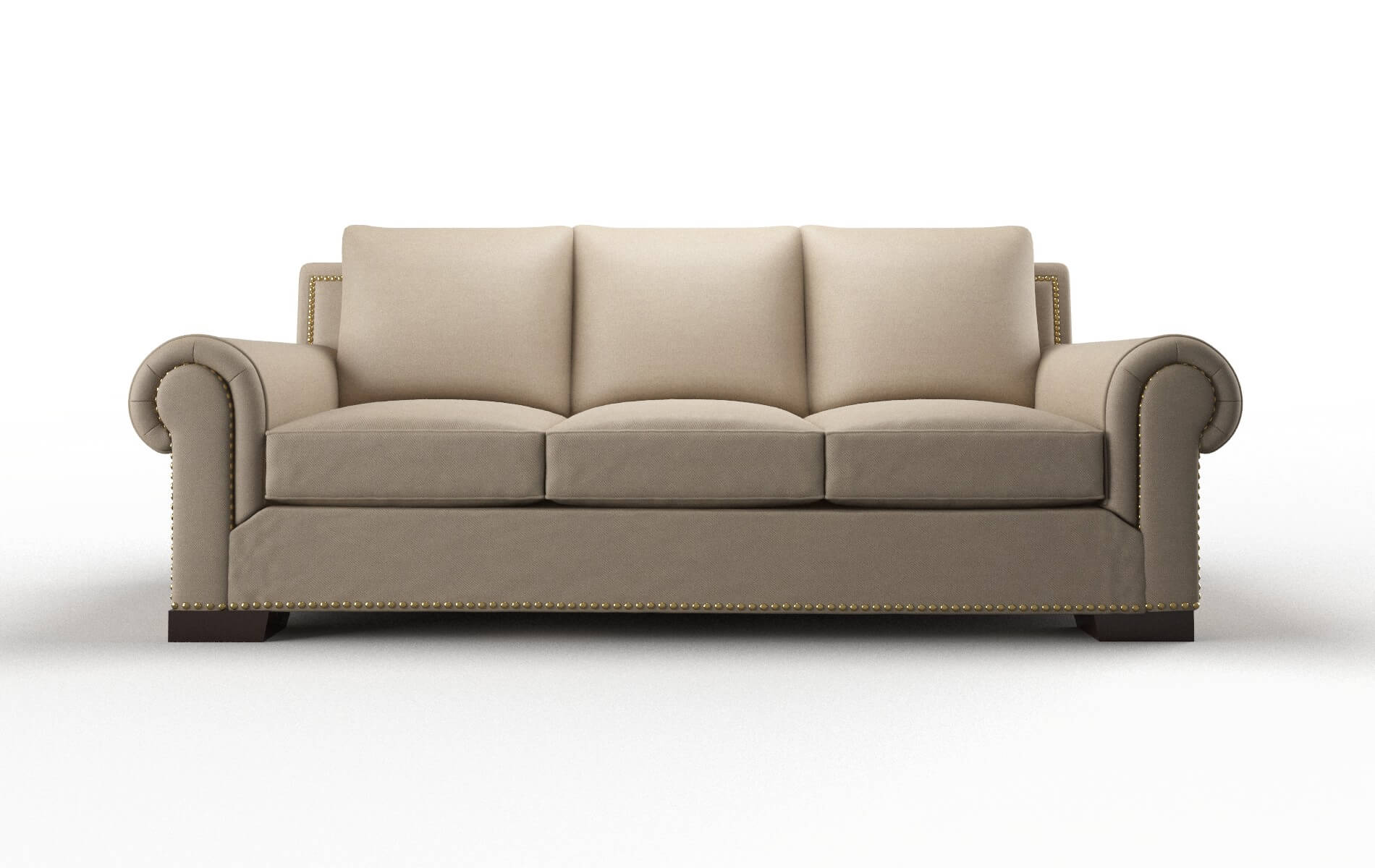 James Rocket Cappuccino Sofa espresso legs 1