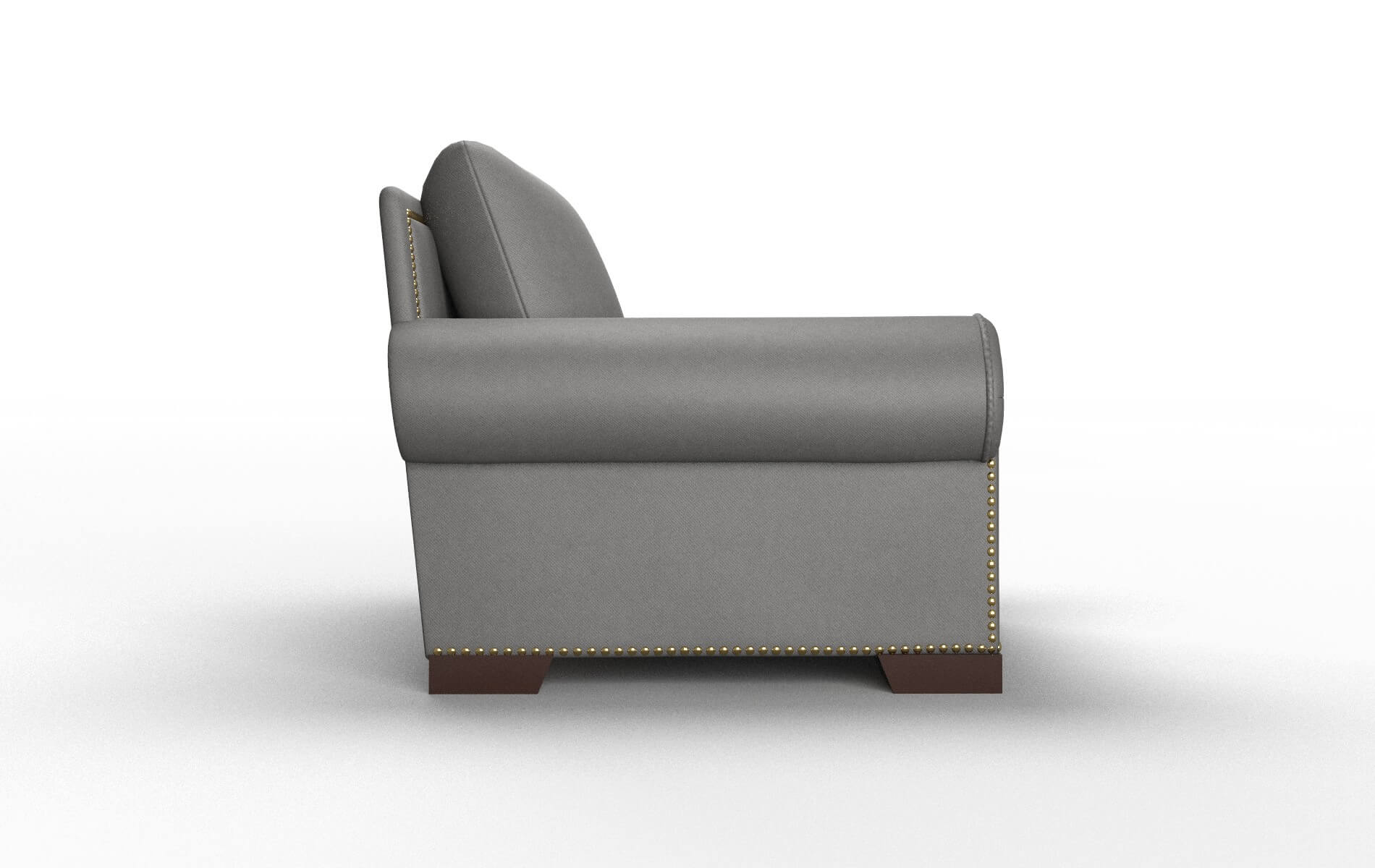 James Rocket Charcoal Chair espresso legs 3