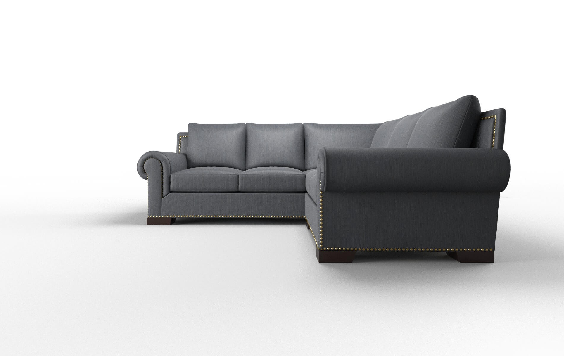 James Rocket Eclipse Sectional espresso legs 5