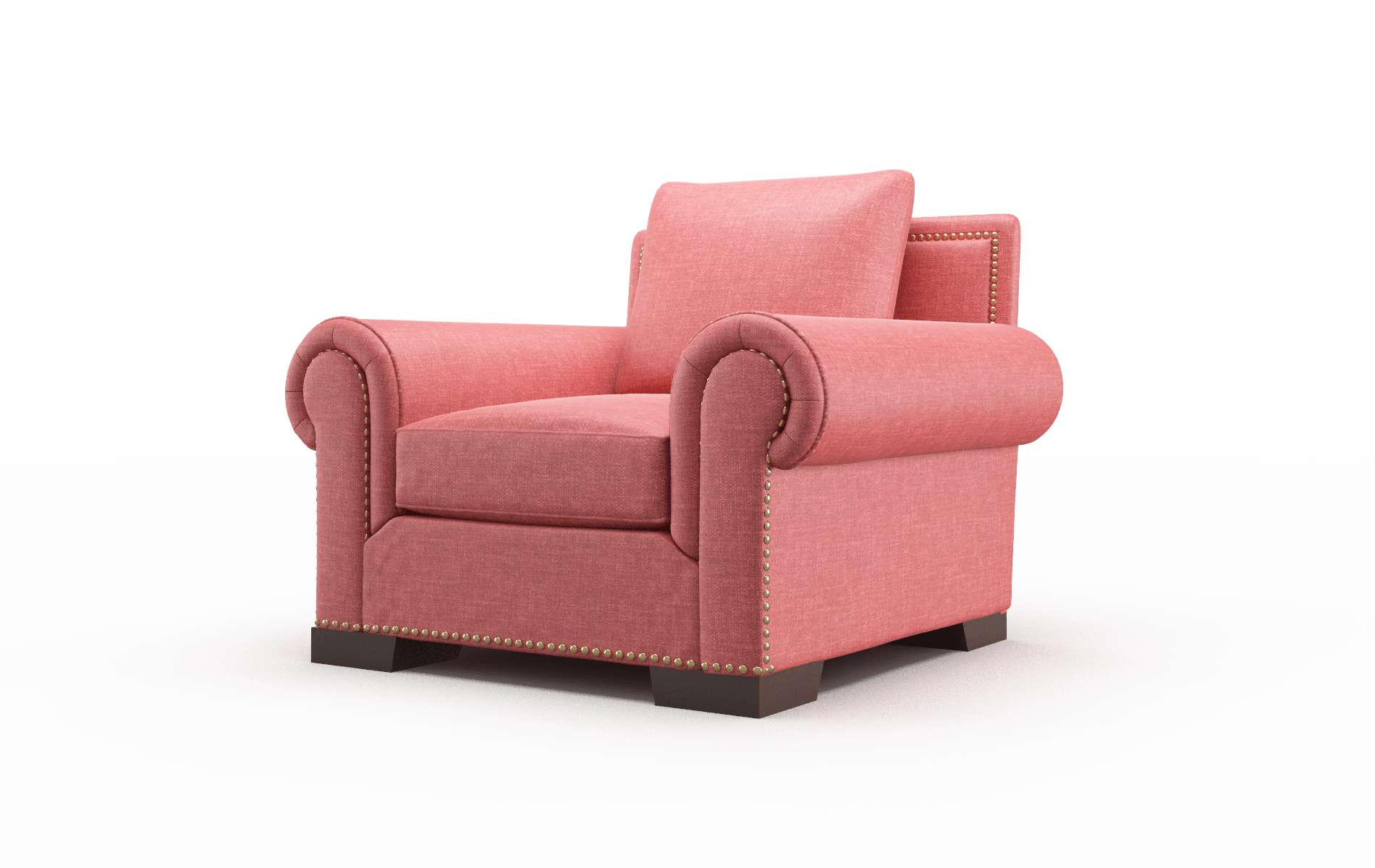 James Royale Berry Chair espresso legs 4