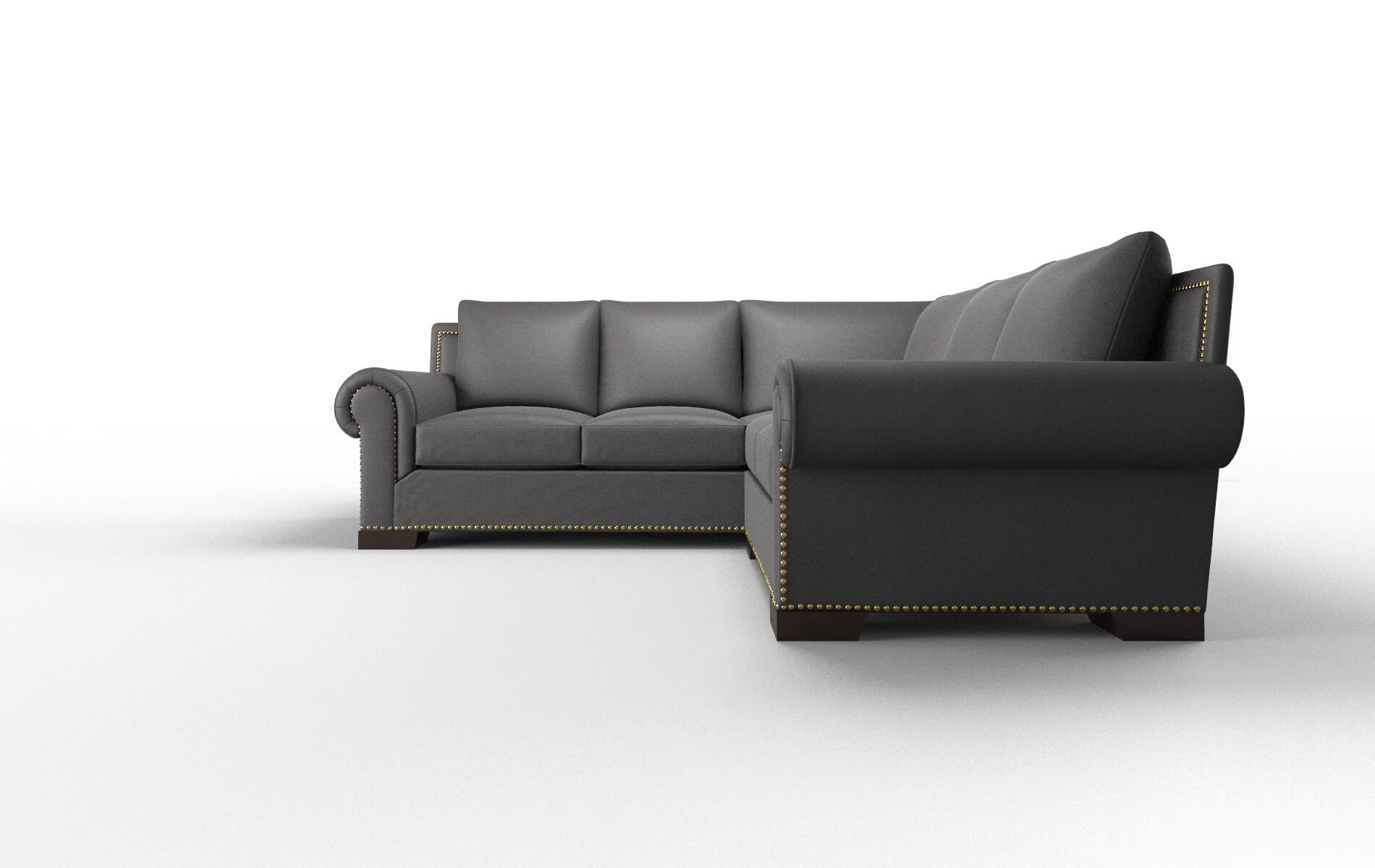 James Royale Eclipse Sectional espresso legs 5