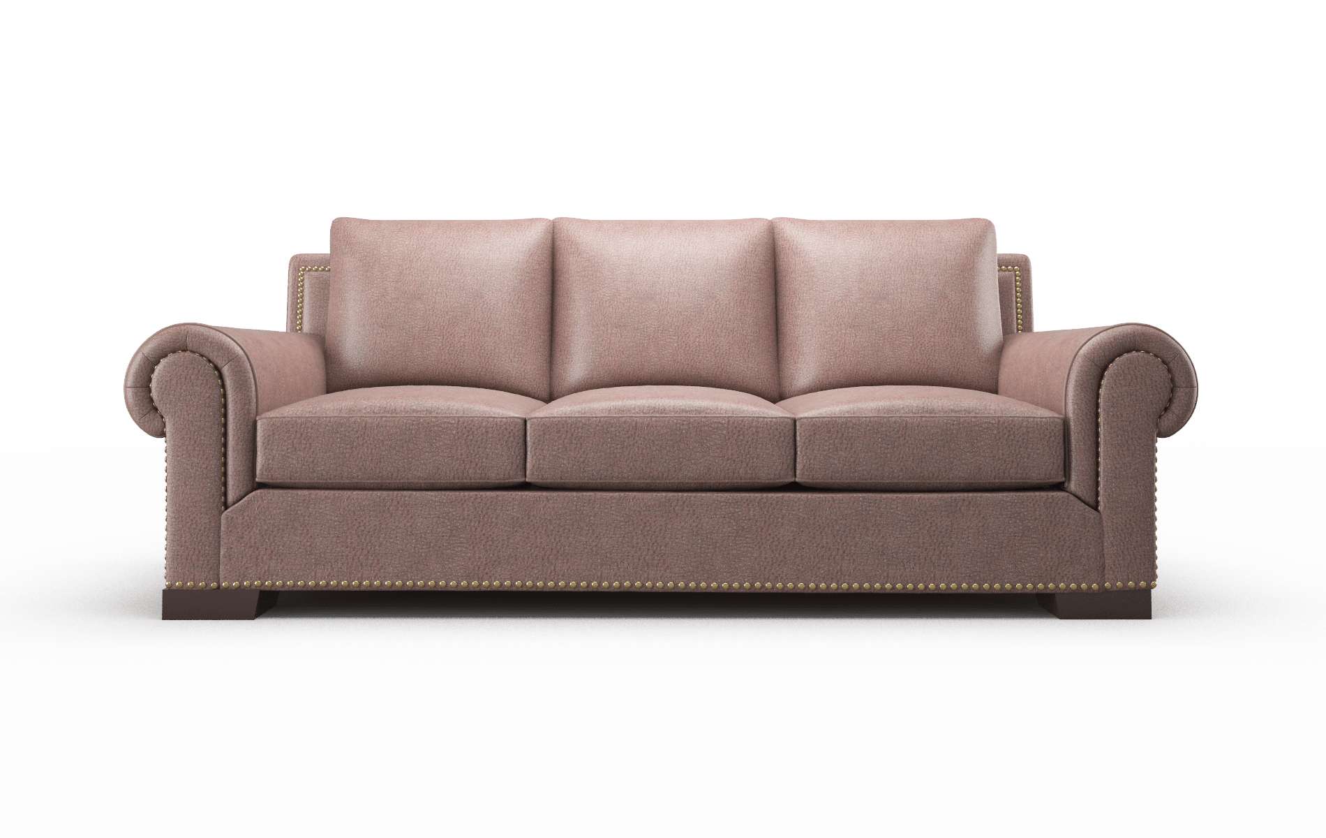 James Royale Mocha Sofa espresso legs