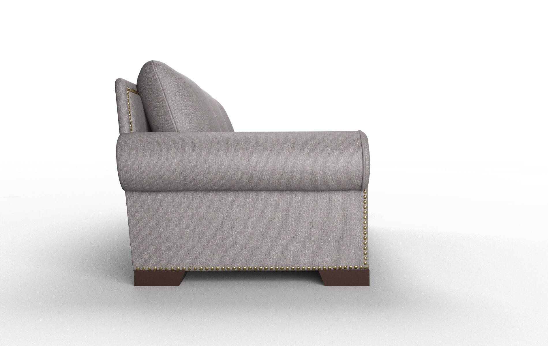 James Sasha Granite Sofa espresso legs 3