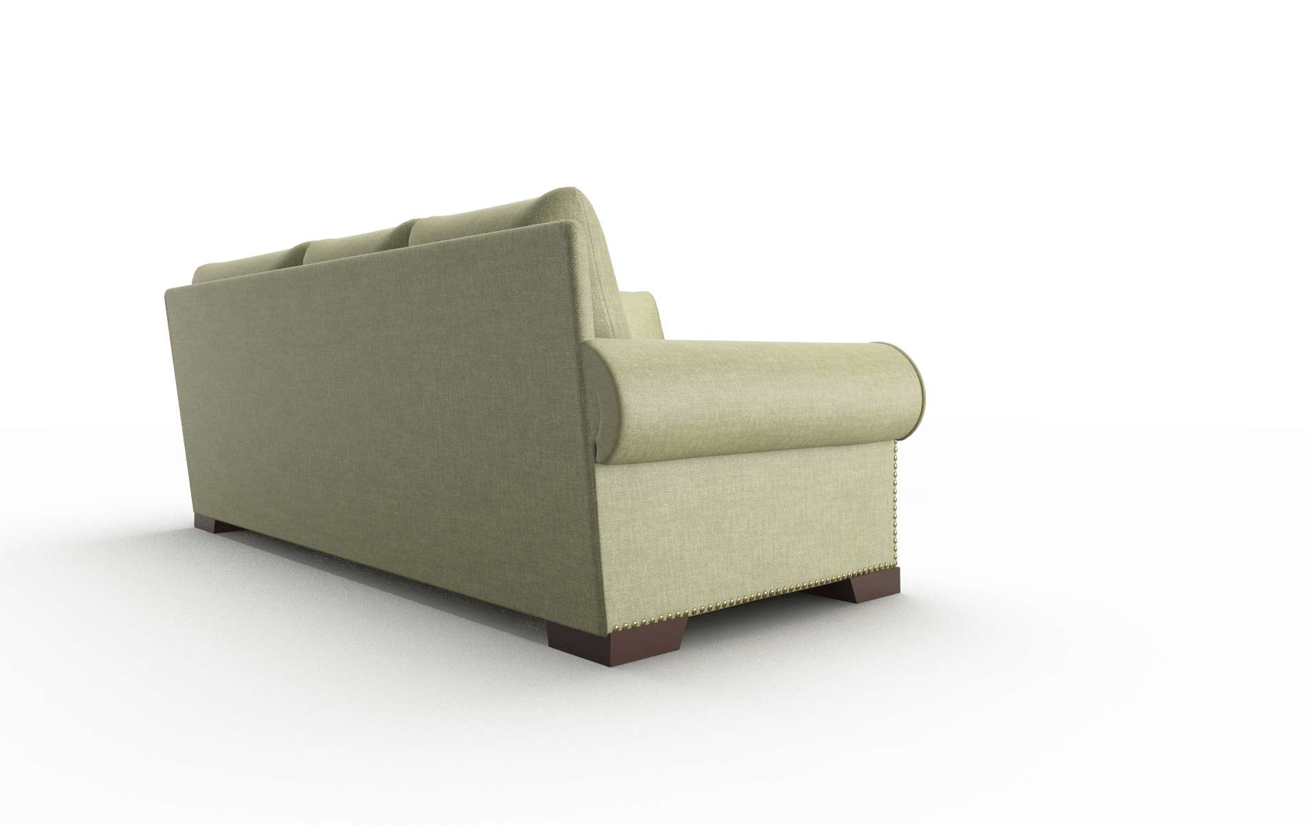 James Simplex Sour_apple Sectional espresso legs 3