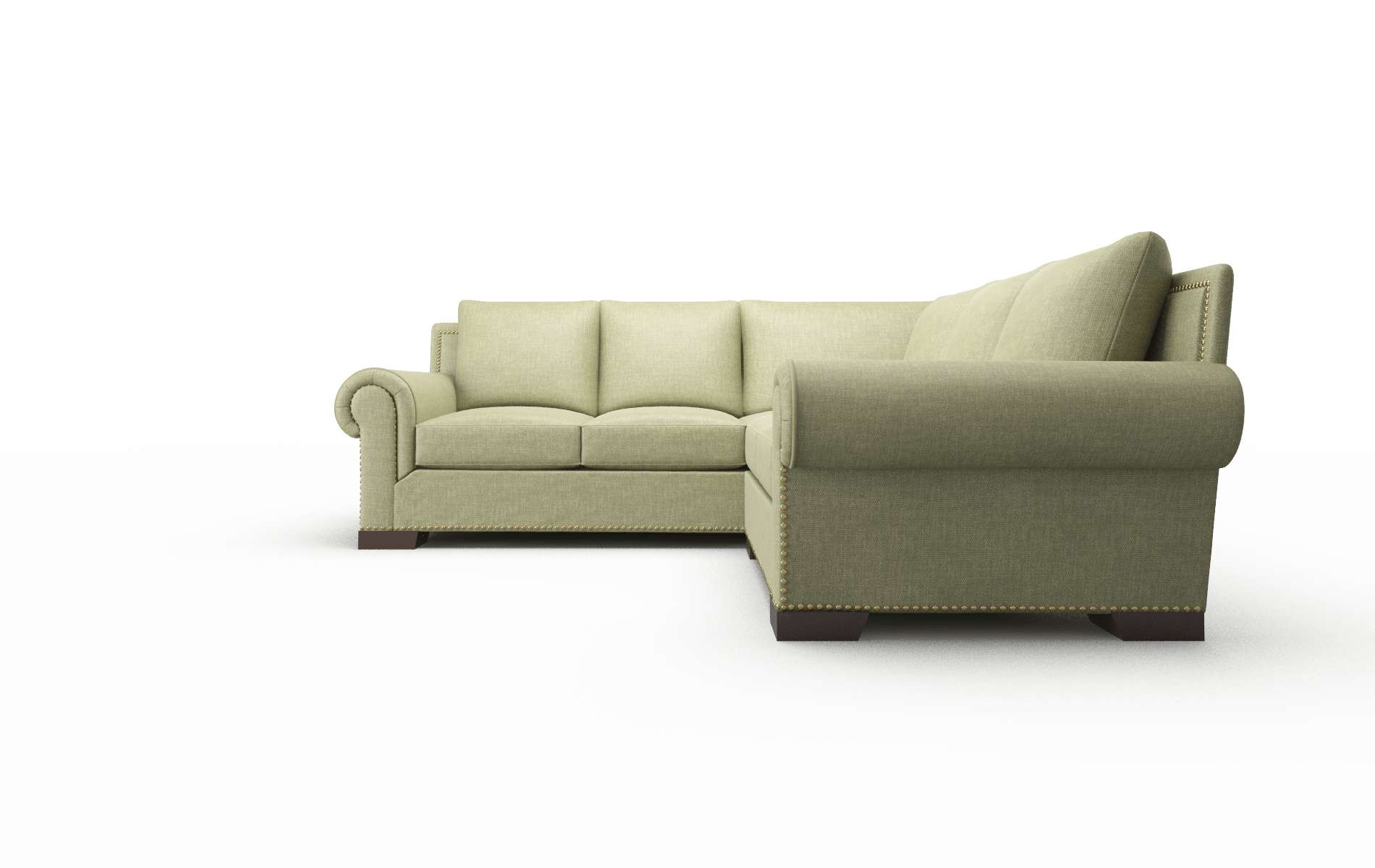 James Simplex Sour_apple Sectional espresso legs 5