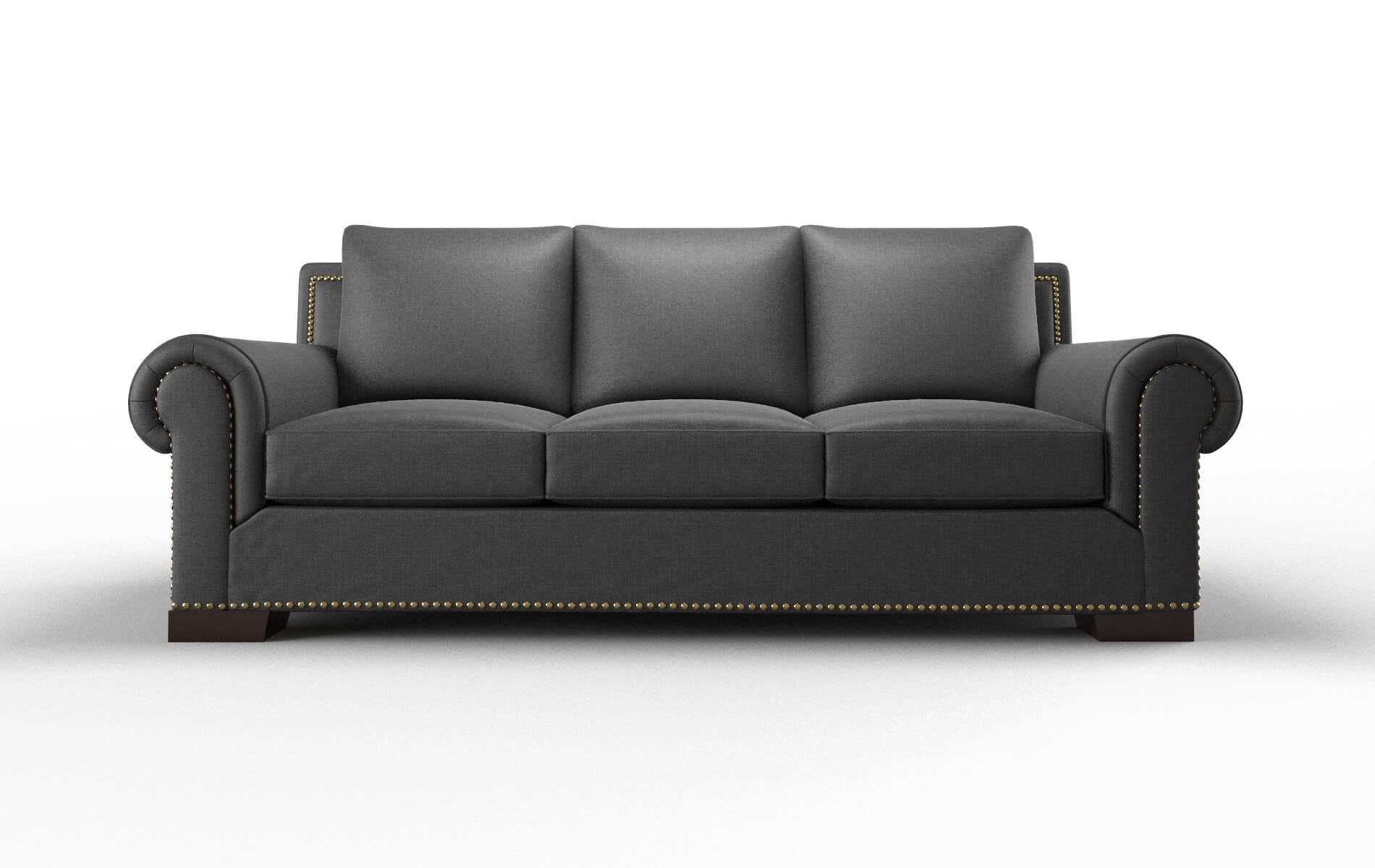 James Sosoftness 54 Sofa espresso legs 1