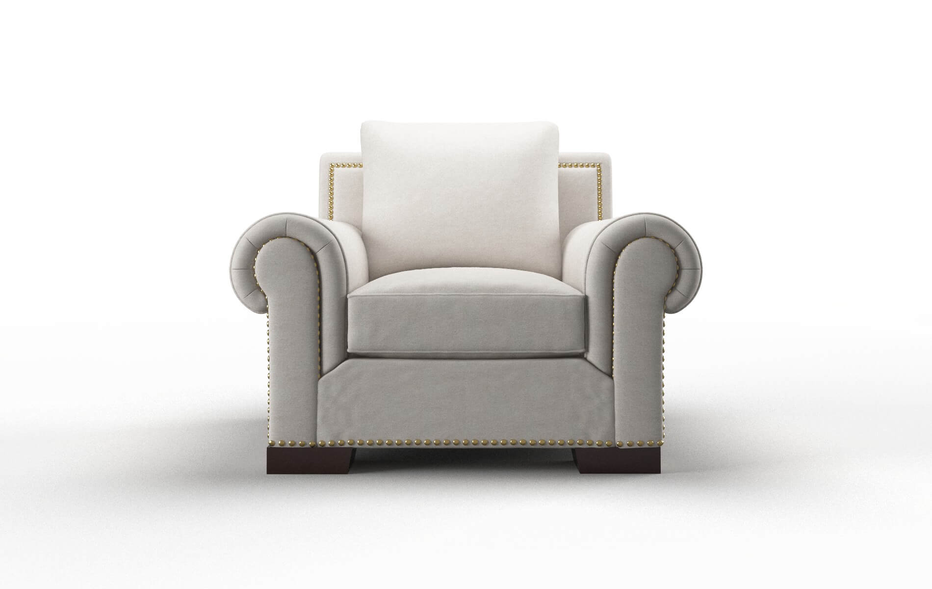 James Suave Dove Chair espresso legs 1