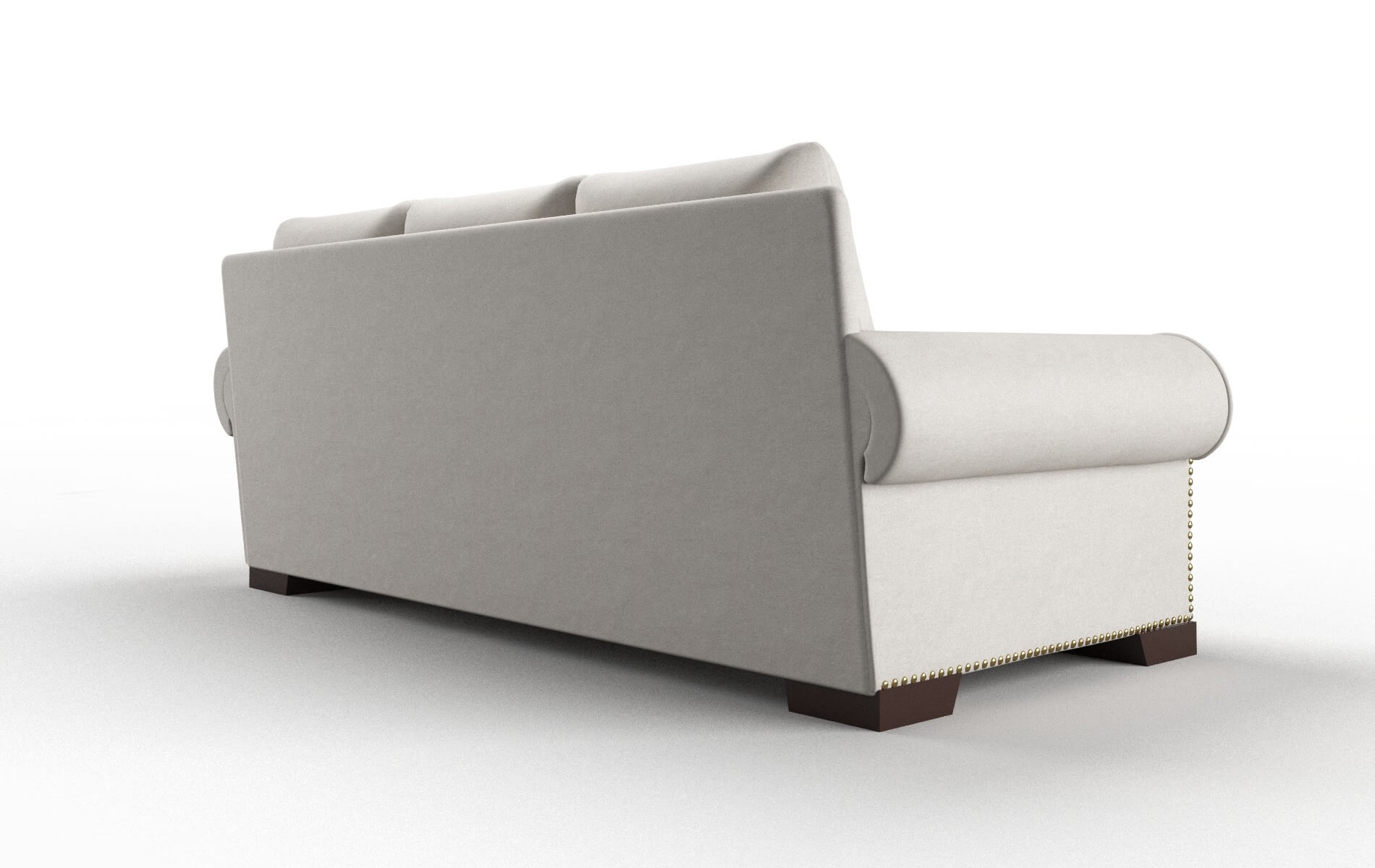 James Suave Dove Sofa espresso legs 5