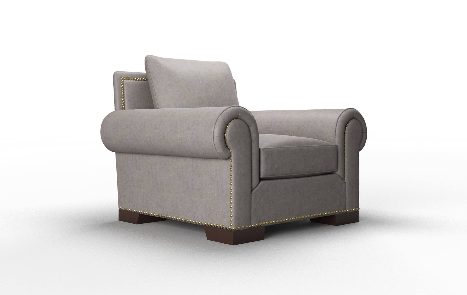 James Suave Slate Chair espresso legs 2