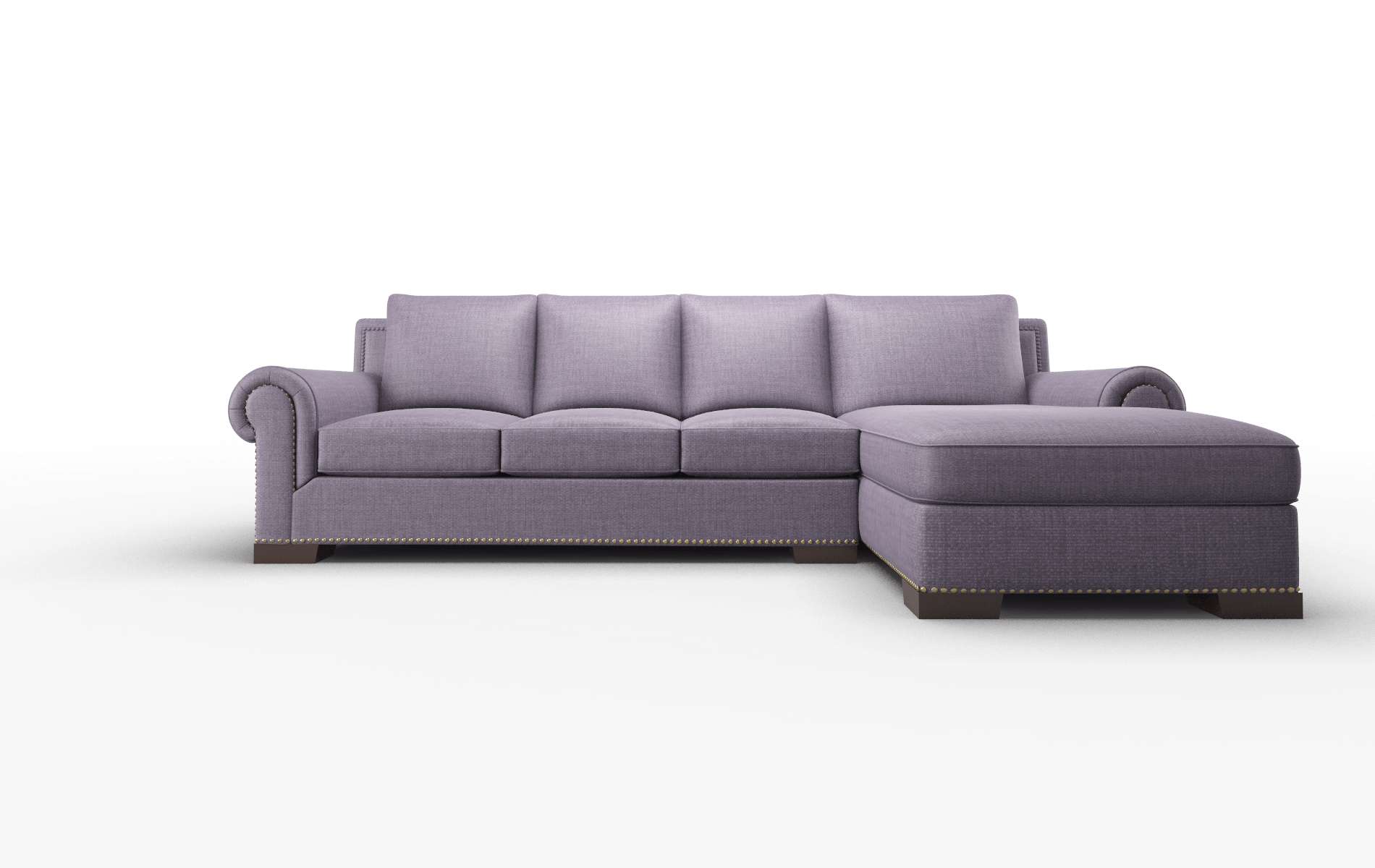 James Tess Blackberry Panel espresso legs 1