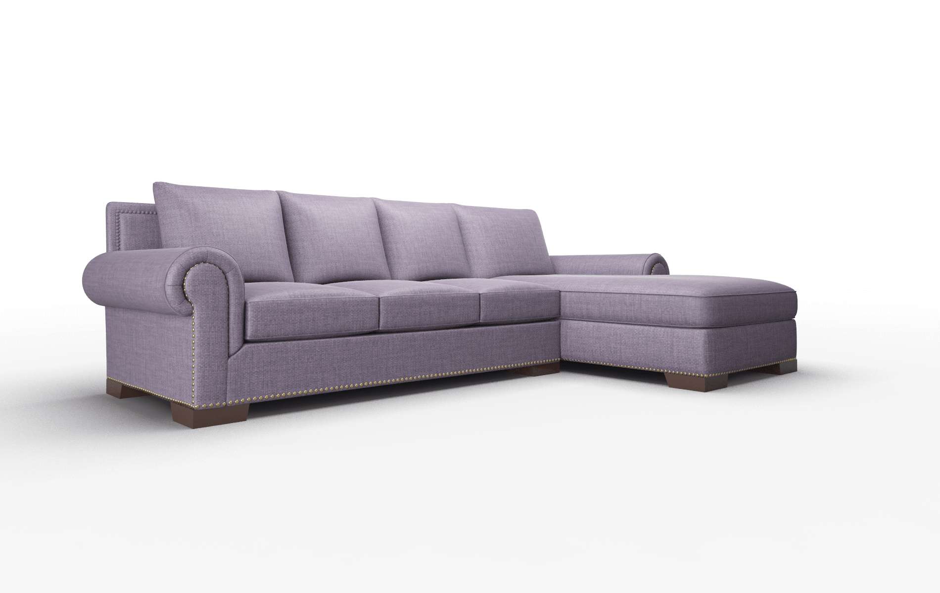 James Tess Blackberry Panel espresso legs 2