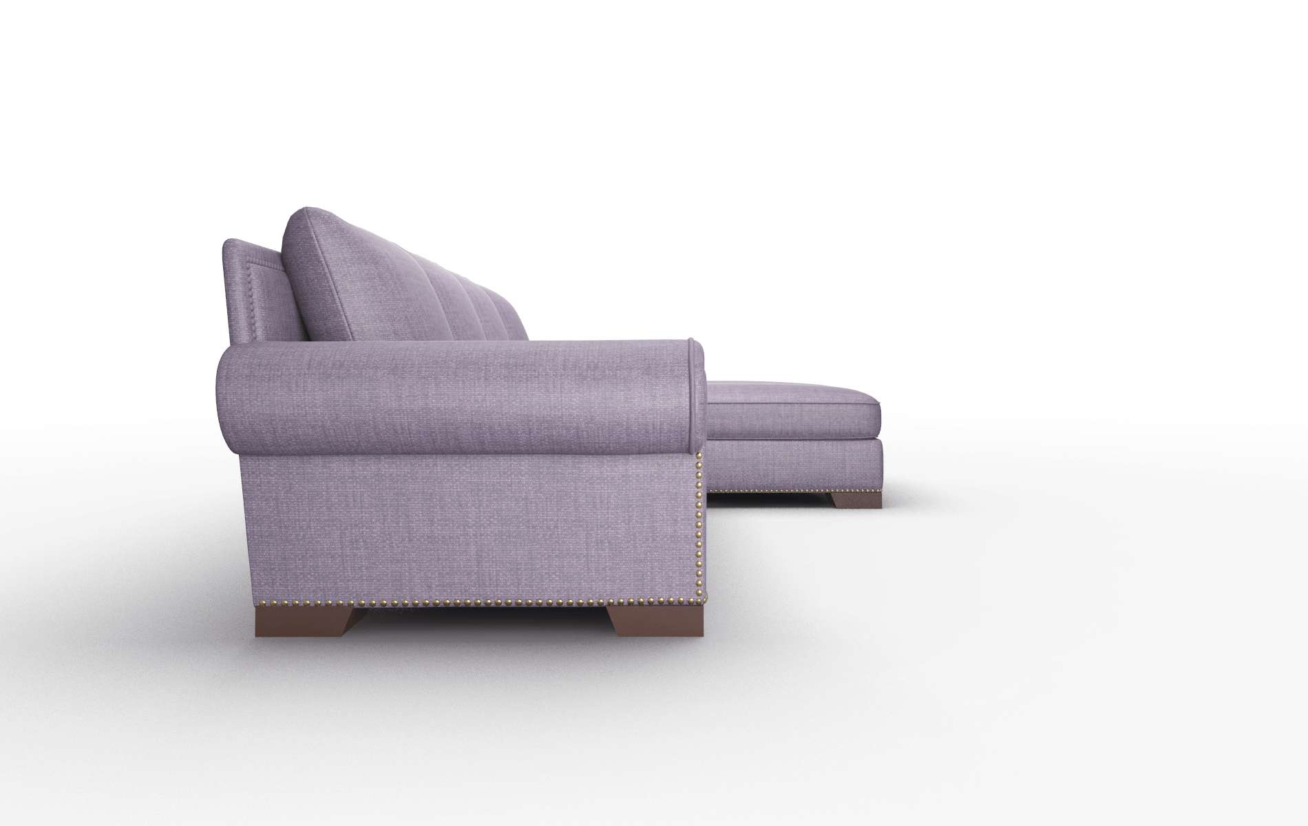 James Tess Blackberry Panel espresso legs 3