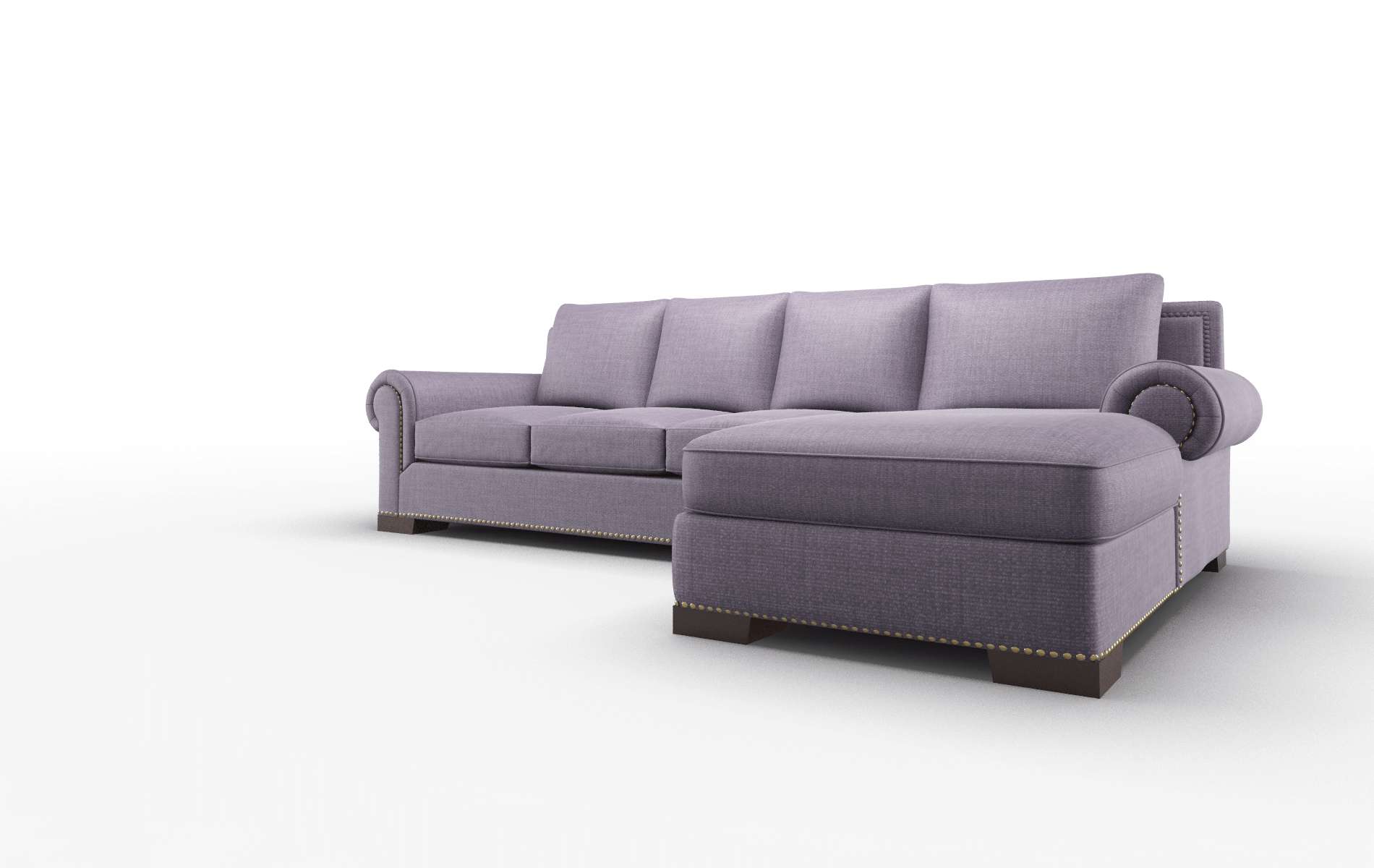 James Tess Blackberry Panel espresso legs 4