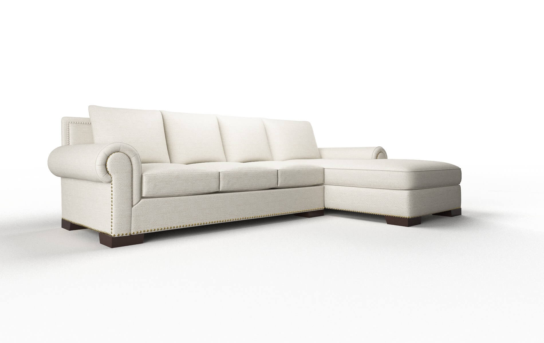 James Venus Cream Panel espresso legs 2