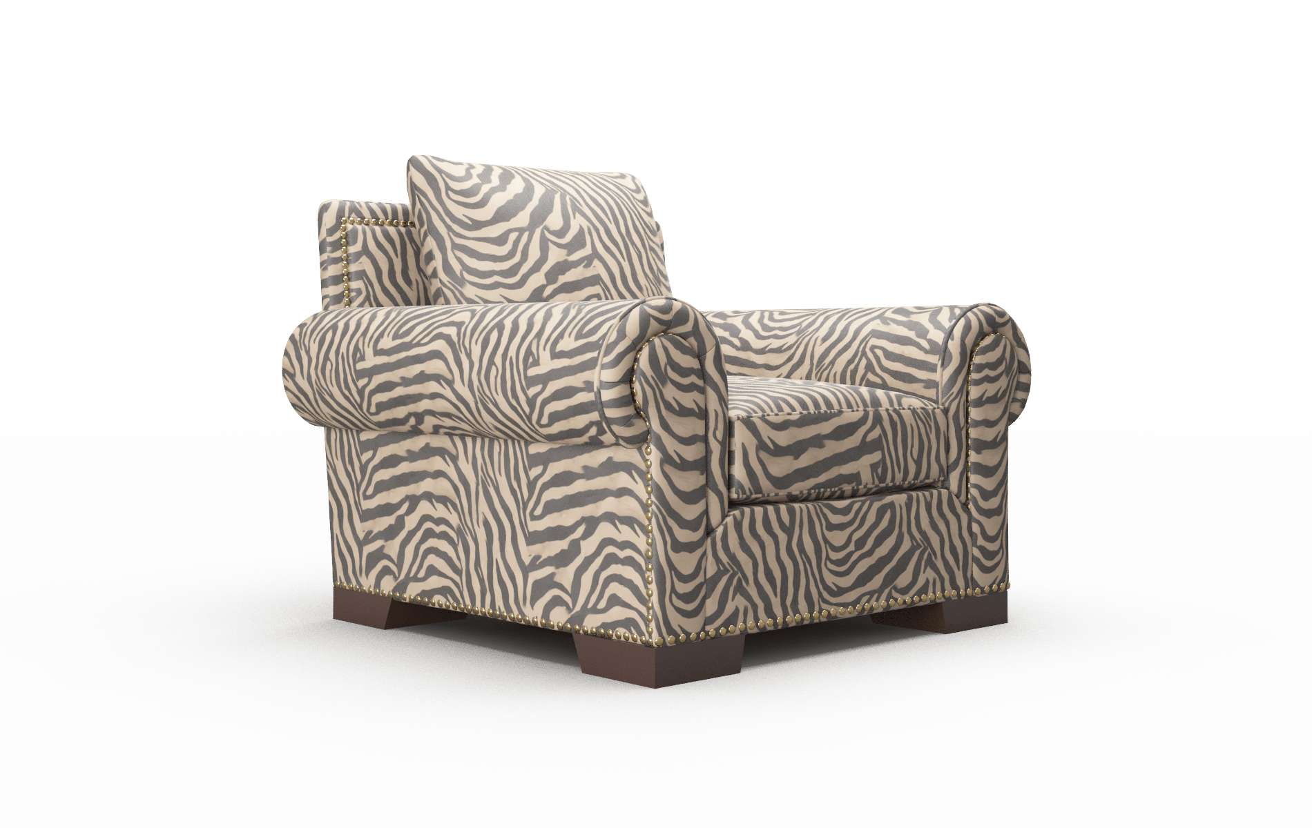 James Zambia Coffee Chair espresso legs 2