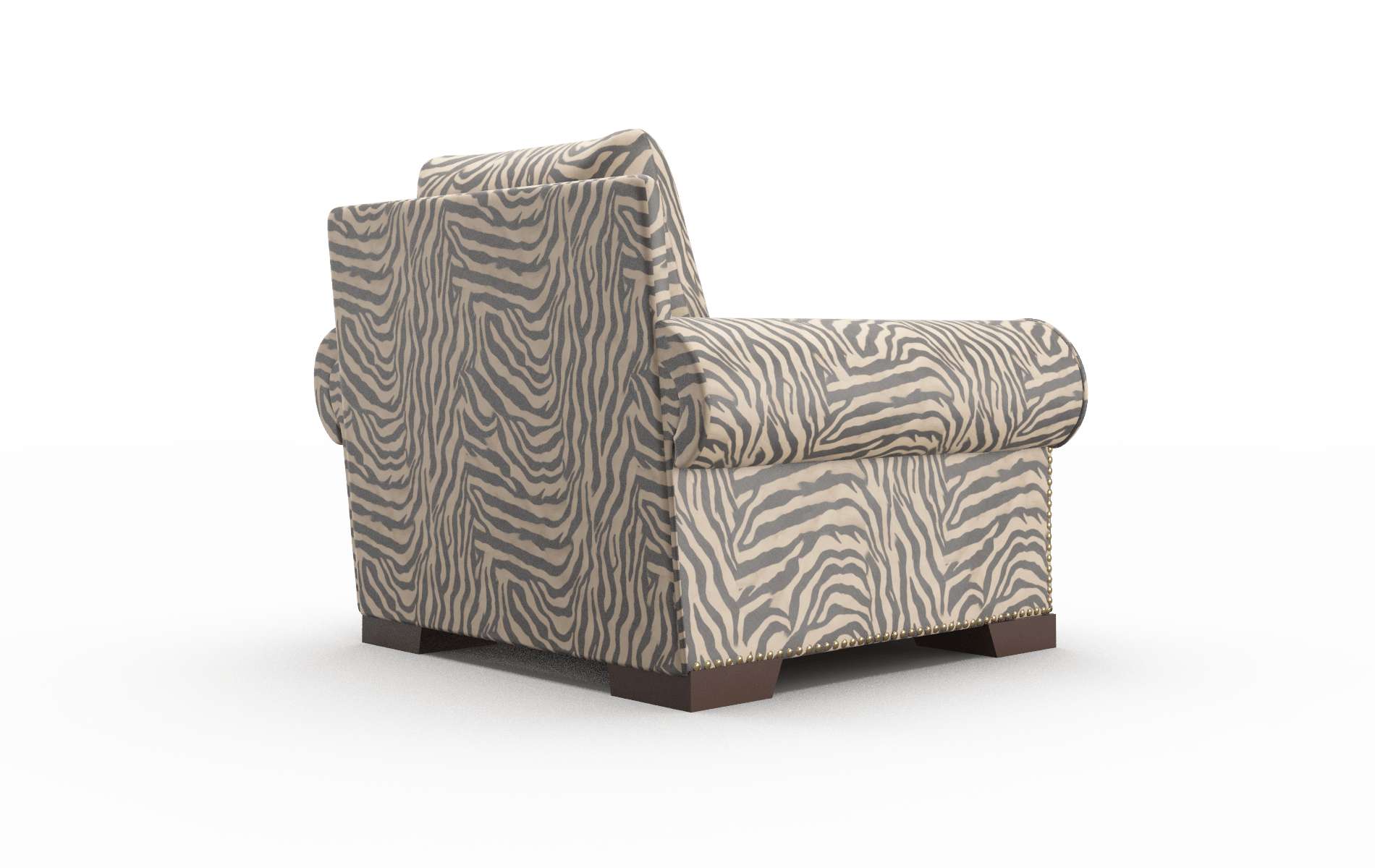 James Zambia Coffee Chair espresso legs 5