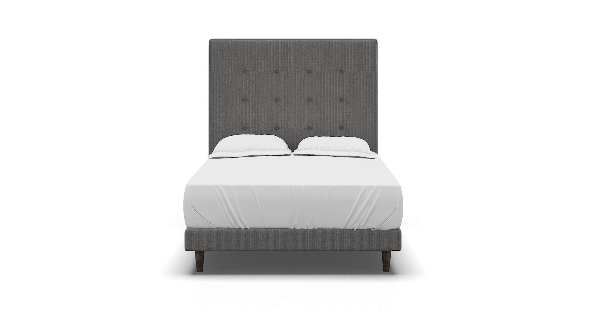 Jolie Avenger Zinc Bed espresso legs 1