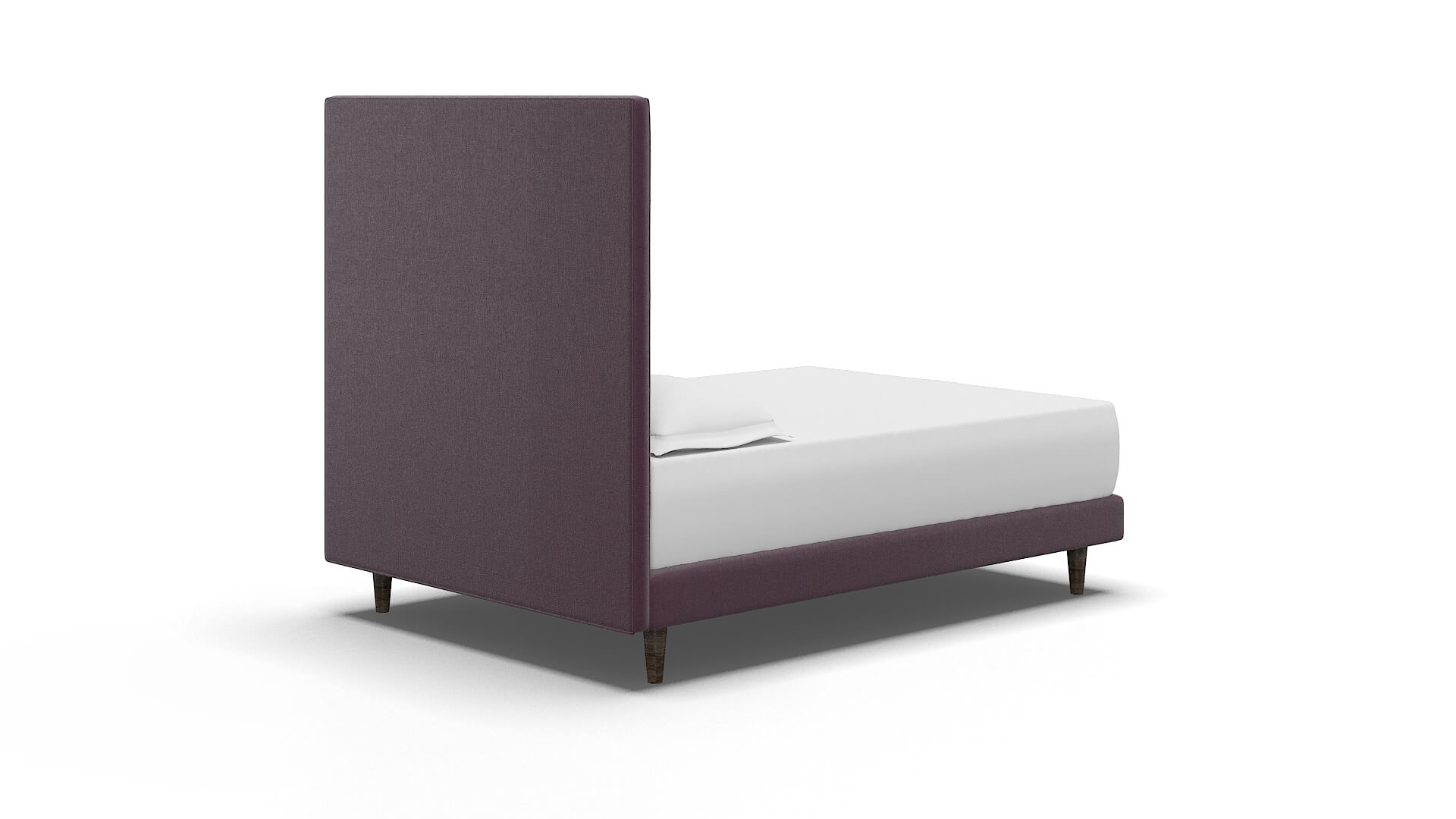 Jolie Bella Aubergine Bed espresso legs 4