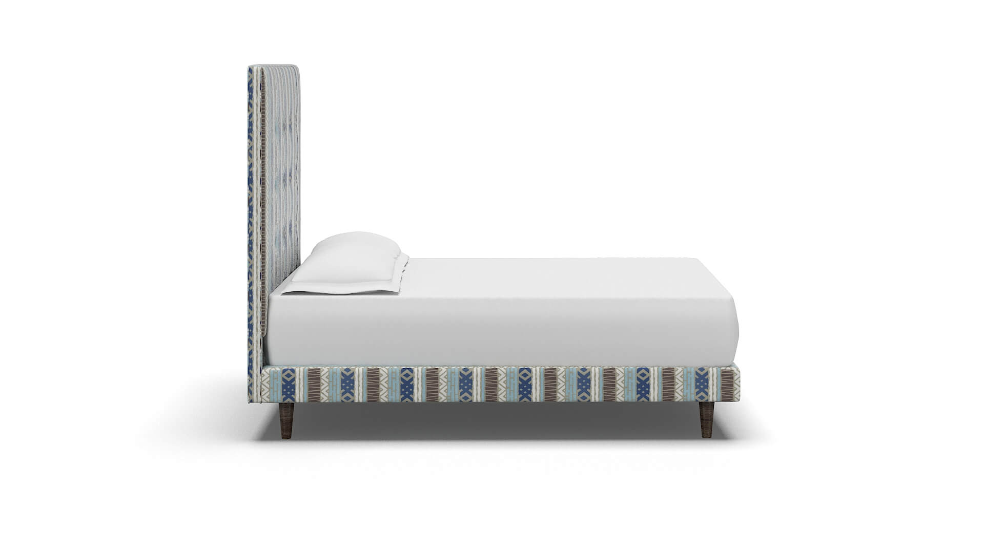 Jolie Bodhi Indigo Bed espresso legs 3
