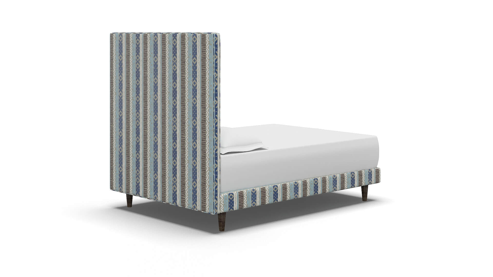 Jolie Bodhi Indigo Bed espresso legs 4