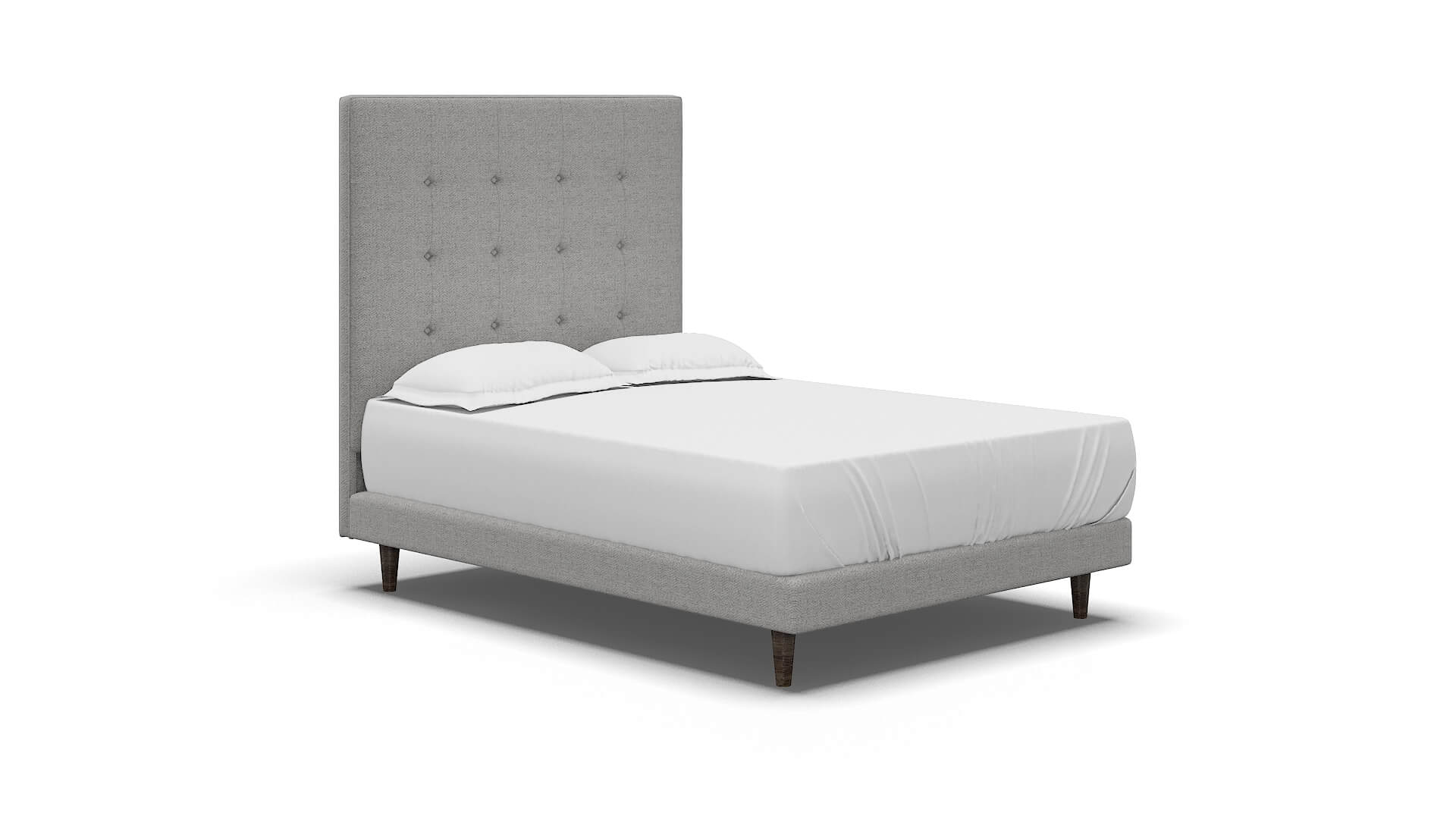 Jolie Catalina Silver Bed espresso legs 2