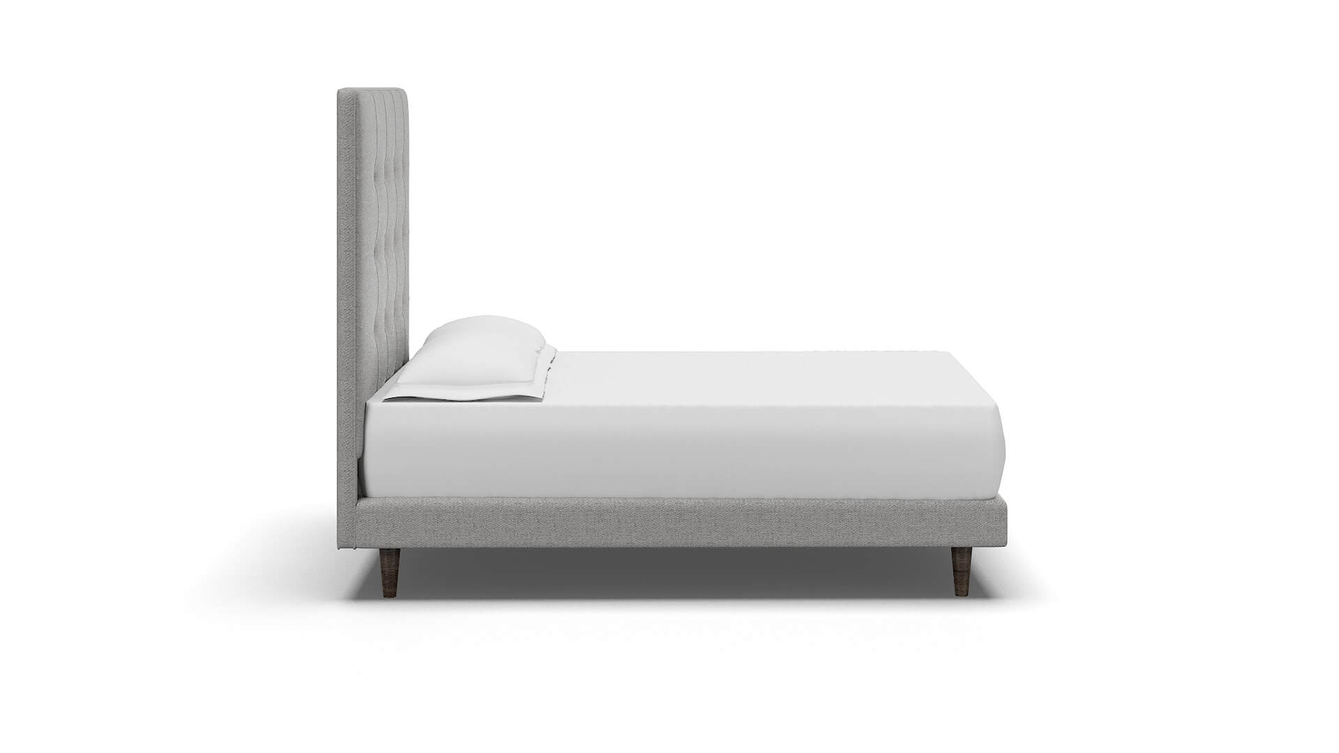 Jolie Catalina Silver Bed espresso legs 3