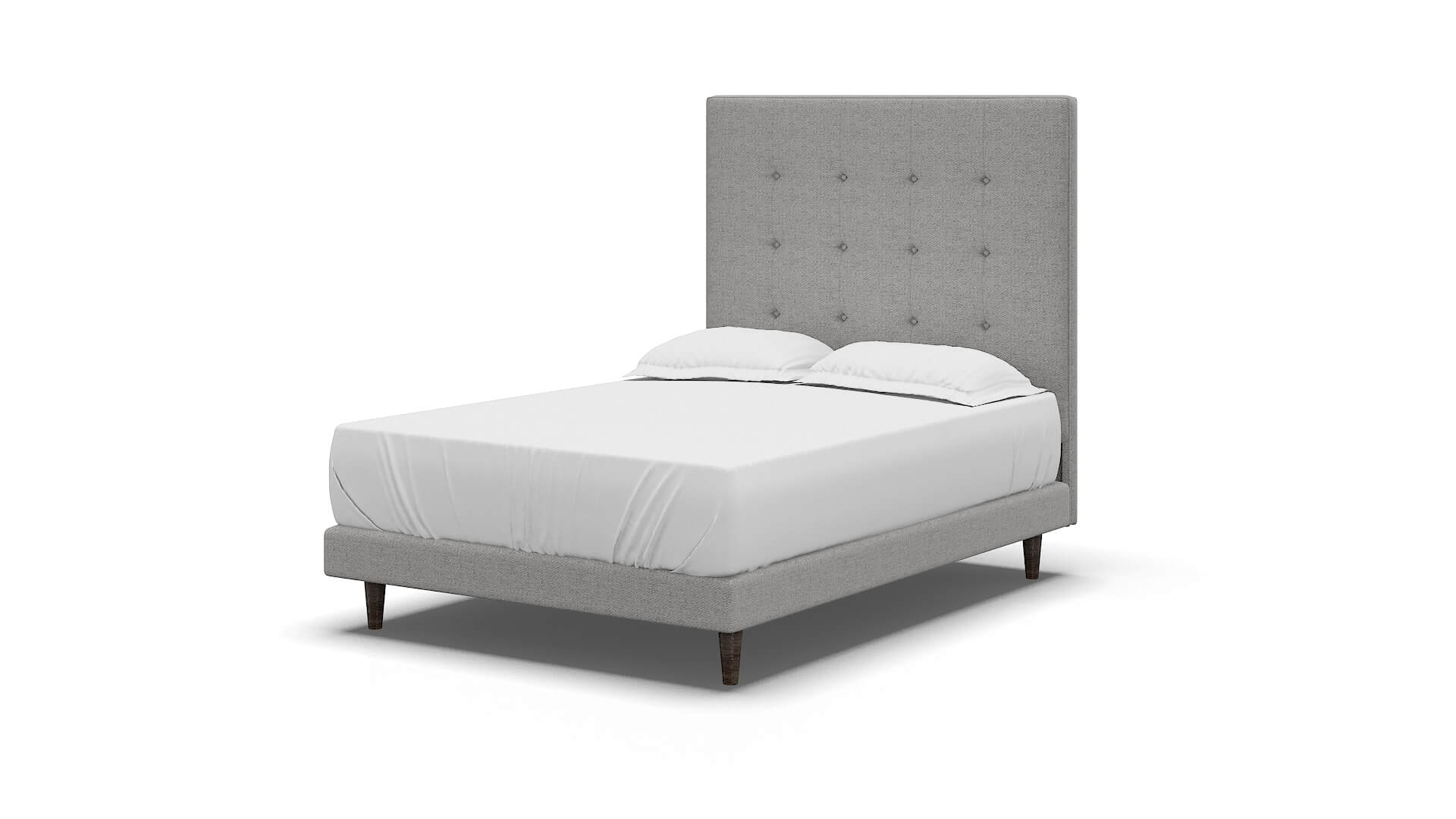 Jolie Catalina Silver Bed espresso legs 5