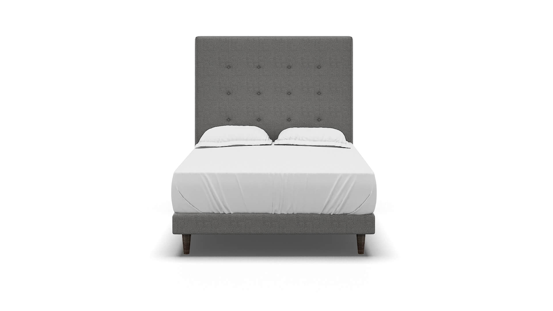 Jolie Catalina Steel Bed espresso legs 1