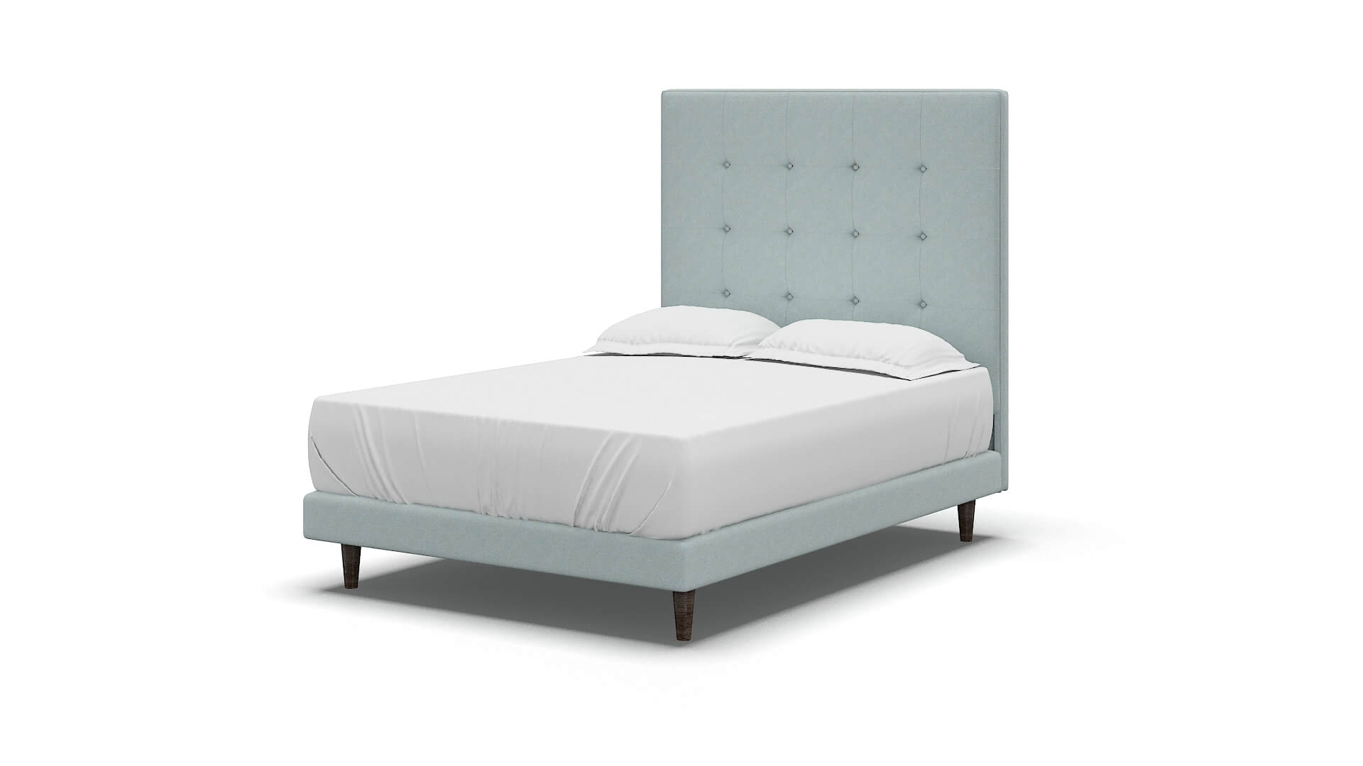 Jolie Clyde Cornflower Bed espresso legs 5