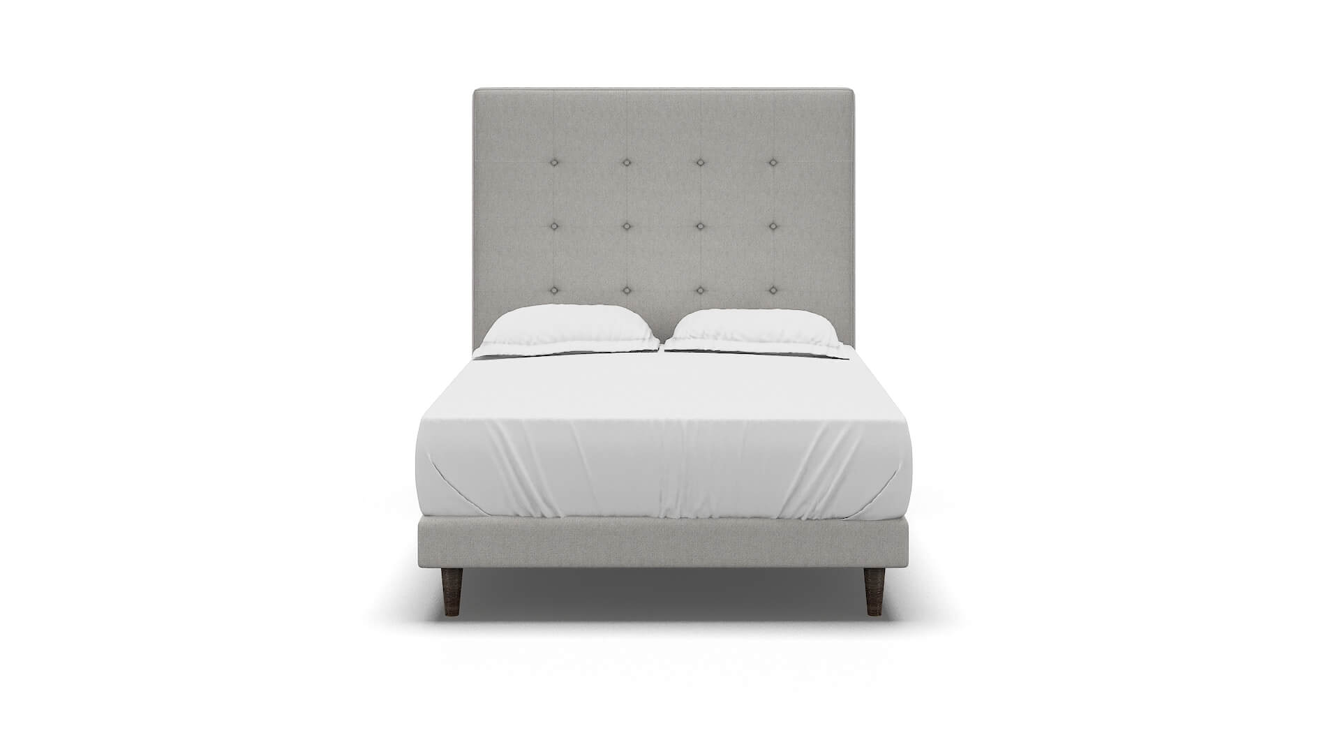 Jolie Cosmo Silver Bed espresso legs 1