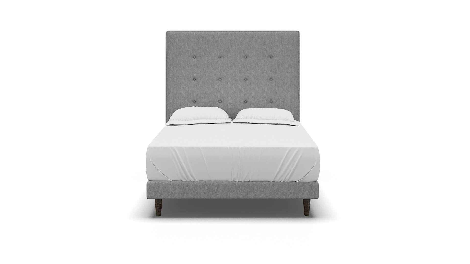 Jolie Cosmo Steel Bed espresso legs 1