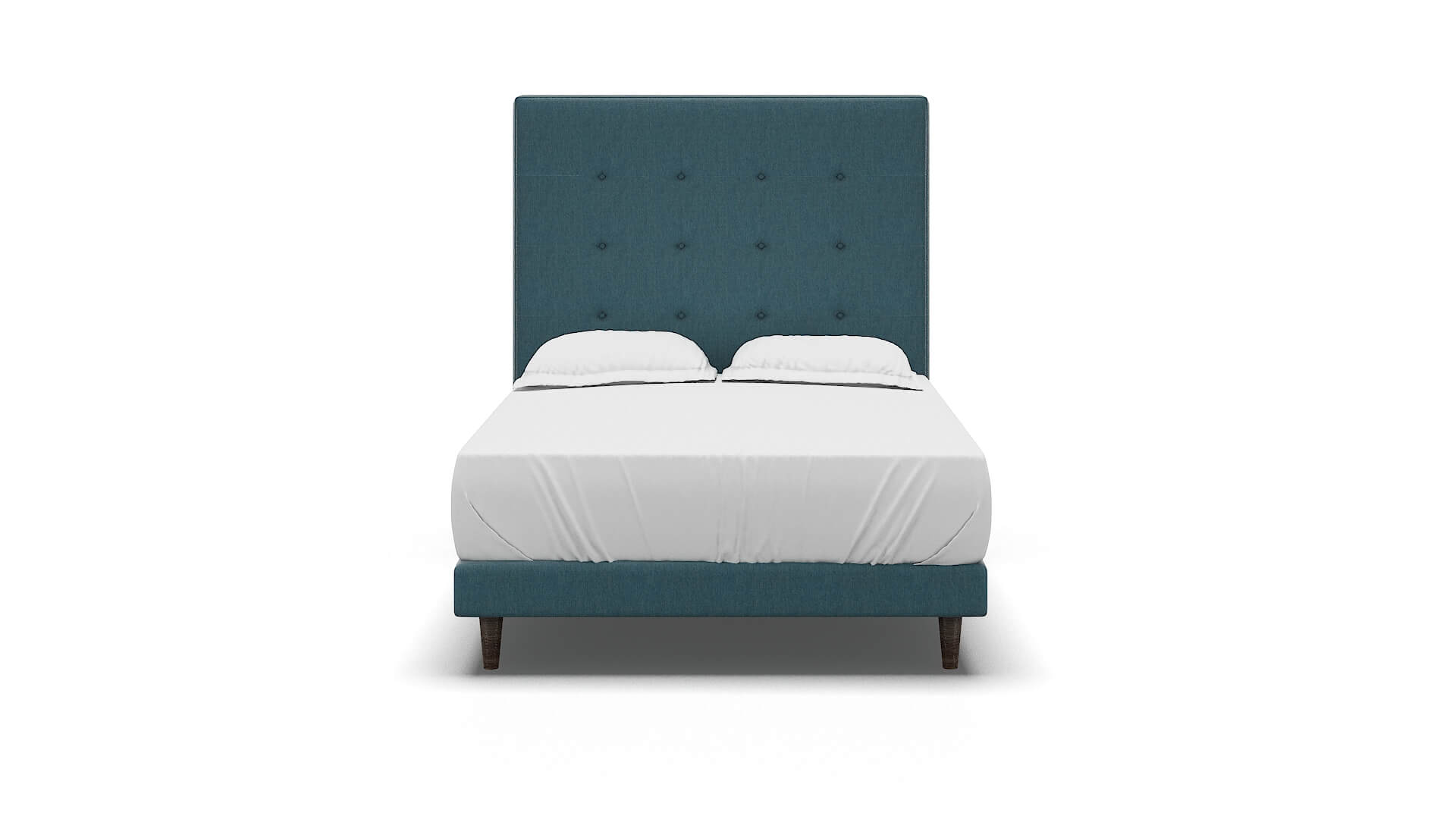 Jolie Cosmo Teal Bed espresso legs 1