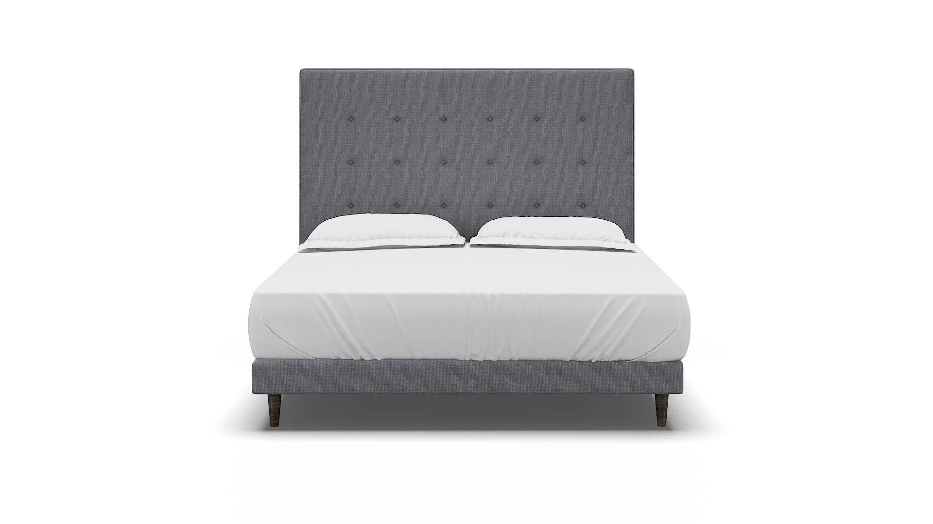 Jolie Insight Denim Bed King espresso legs 1