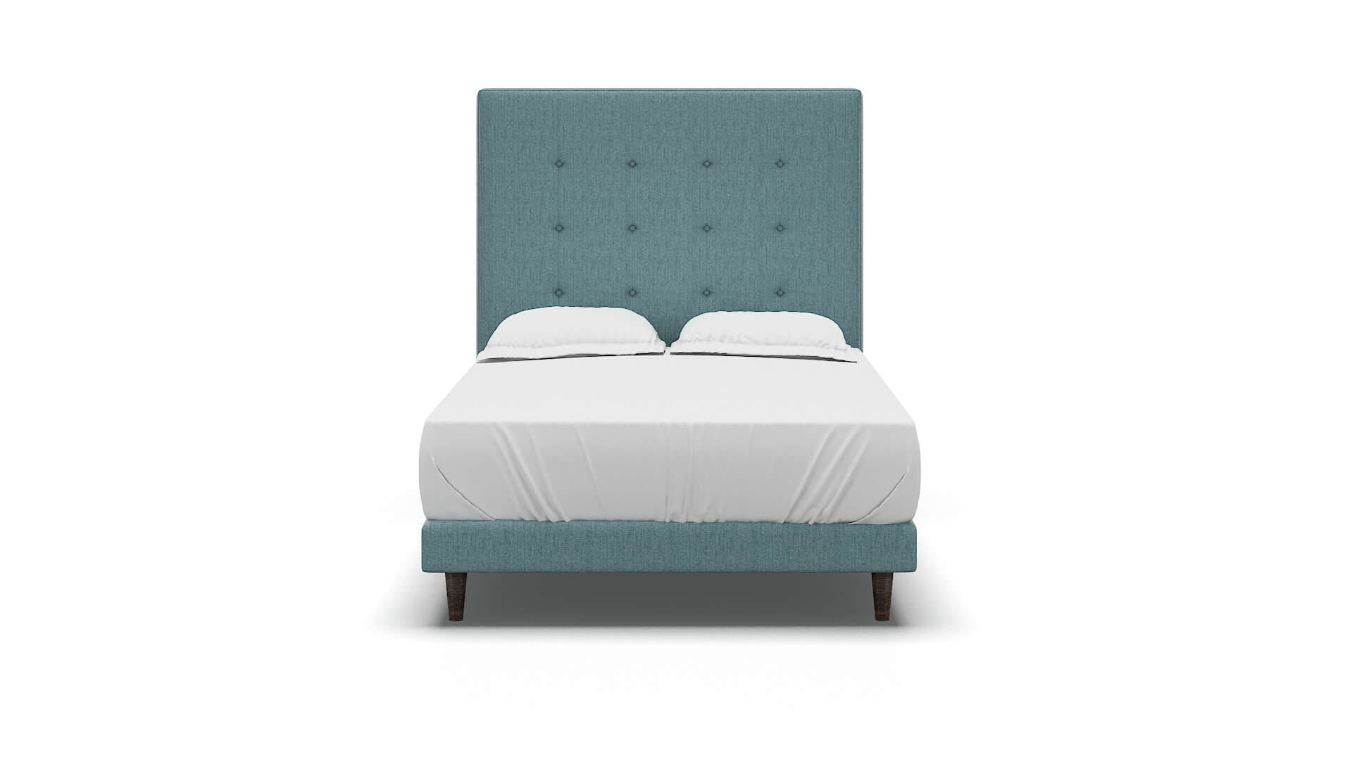 Jolie Insight Peacock Bed espresso legs 1